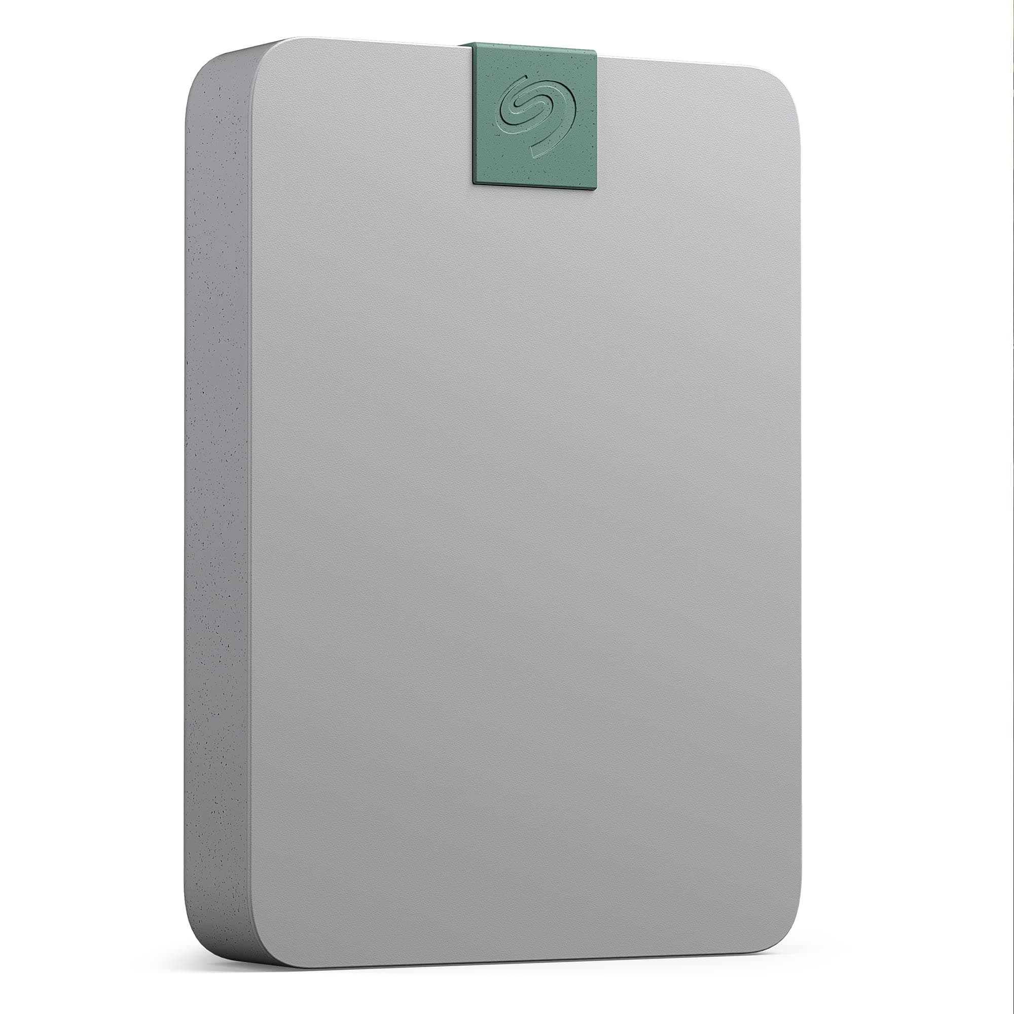 Seagate Ultra Touch HDD, 4 TB, External HDD, Pebble Grey, Post-Consumer Recycled material, USB-C compatibility with PC, Mac & Chromebook, Dropbox and Mylio (STMA4000400)