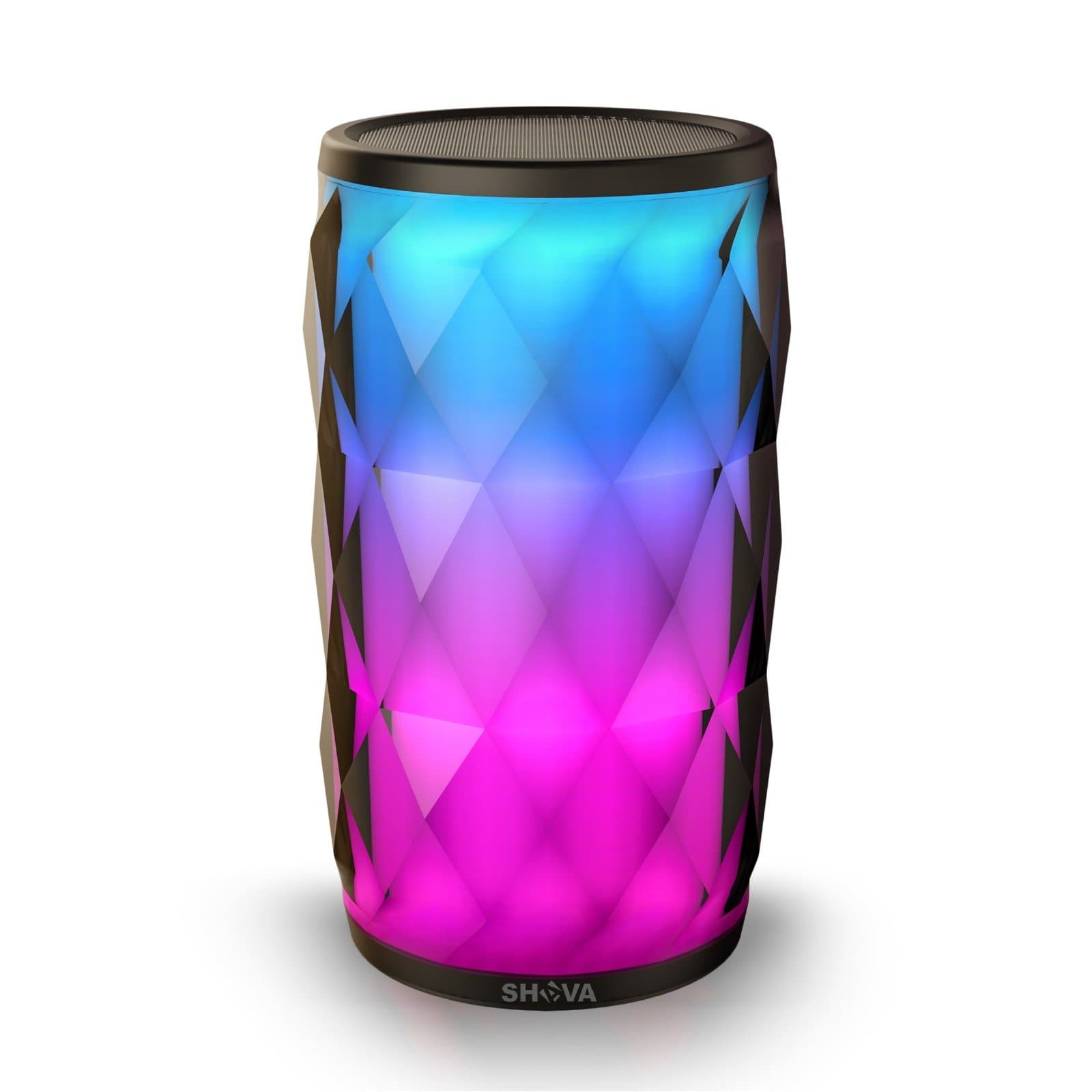 Night Light Bluetooth Speaker, SHAVA Jewel Portable Wireless Bluetooth Speaker Touch Control RGB Speaker 6 Color LED Themes Bedside Table Lamp, Speakerphone/PC/