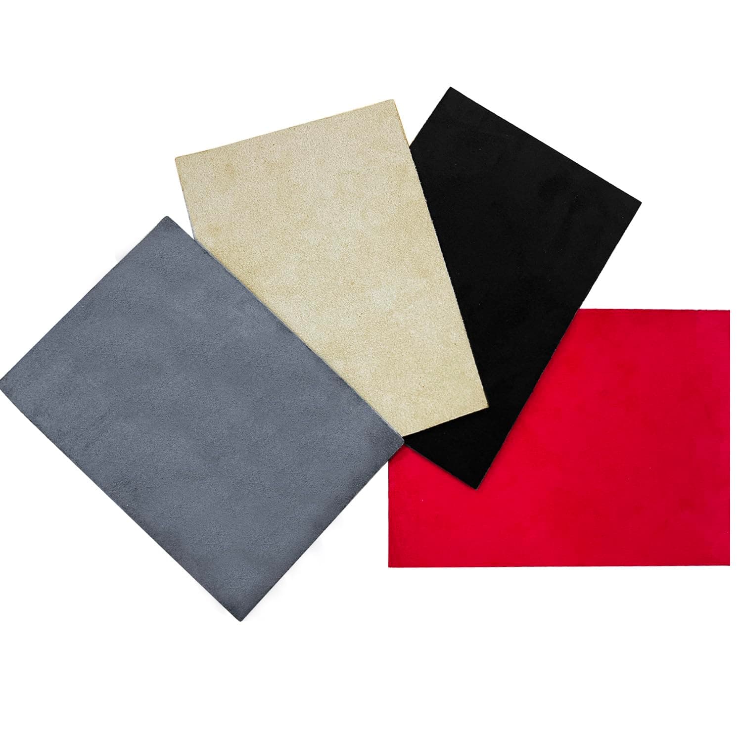 Suede Headliner Fabric with Foam Backing Material - Automotive/Home Micro-Suede Headliner Flame Retardant Fabric for Car Replacement/Repair/DIY (Color Sample)