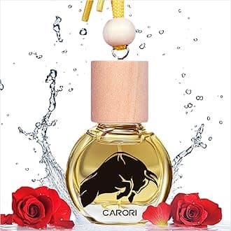 Car Air Freshener Long Lasting, Essential Oil Diffuser, Car Scent Fresheners for Women/Men, Strong Freshener with Odour Eliminator Technology, New Cars Smell Air Freshener Cute