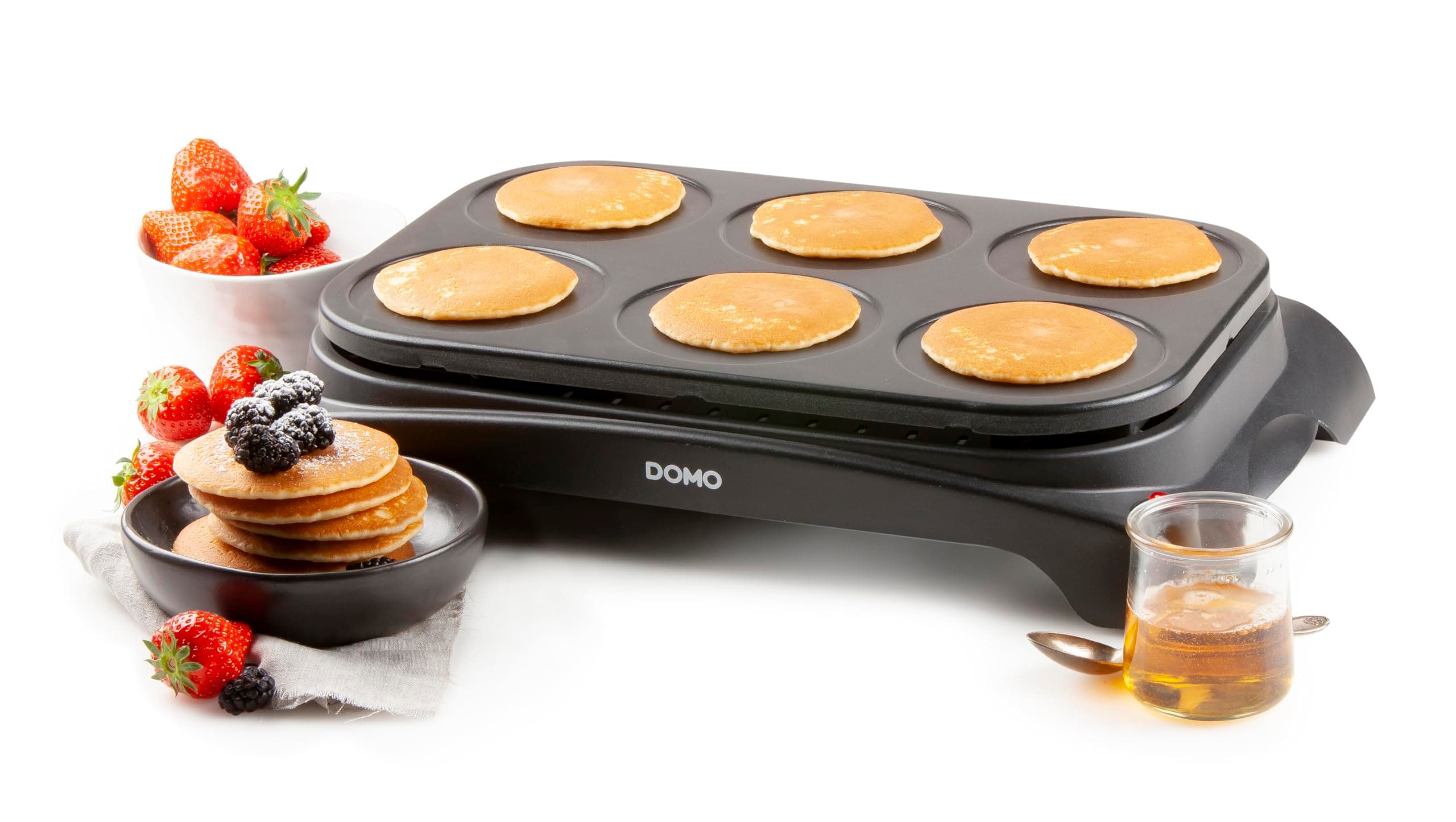 DO8709P Pancake/Crepe maker, Plastic, 1000 W, Black