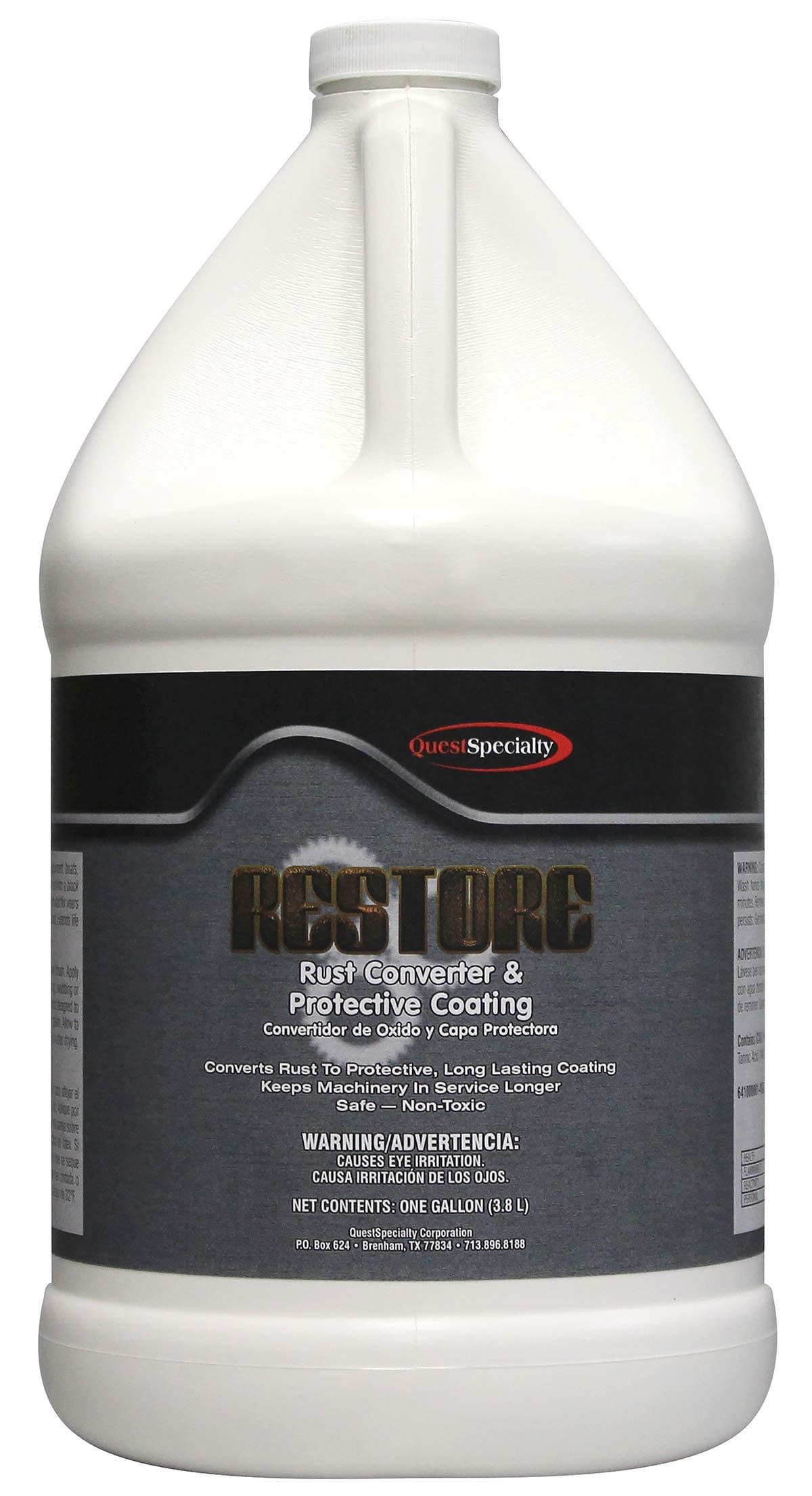 Quest Specialty 641415 Restore Rust Converter, 1 gal, 4/Case
