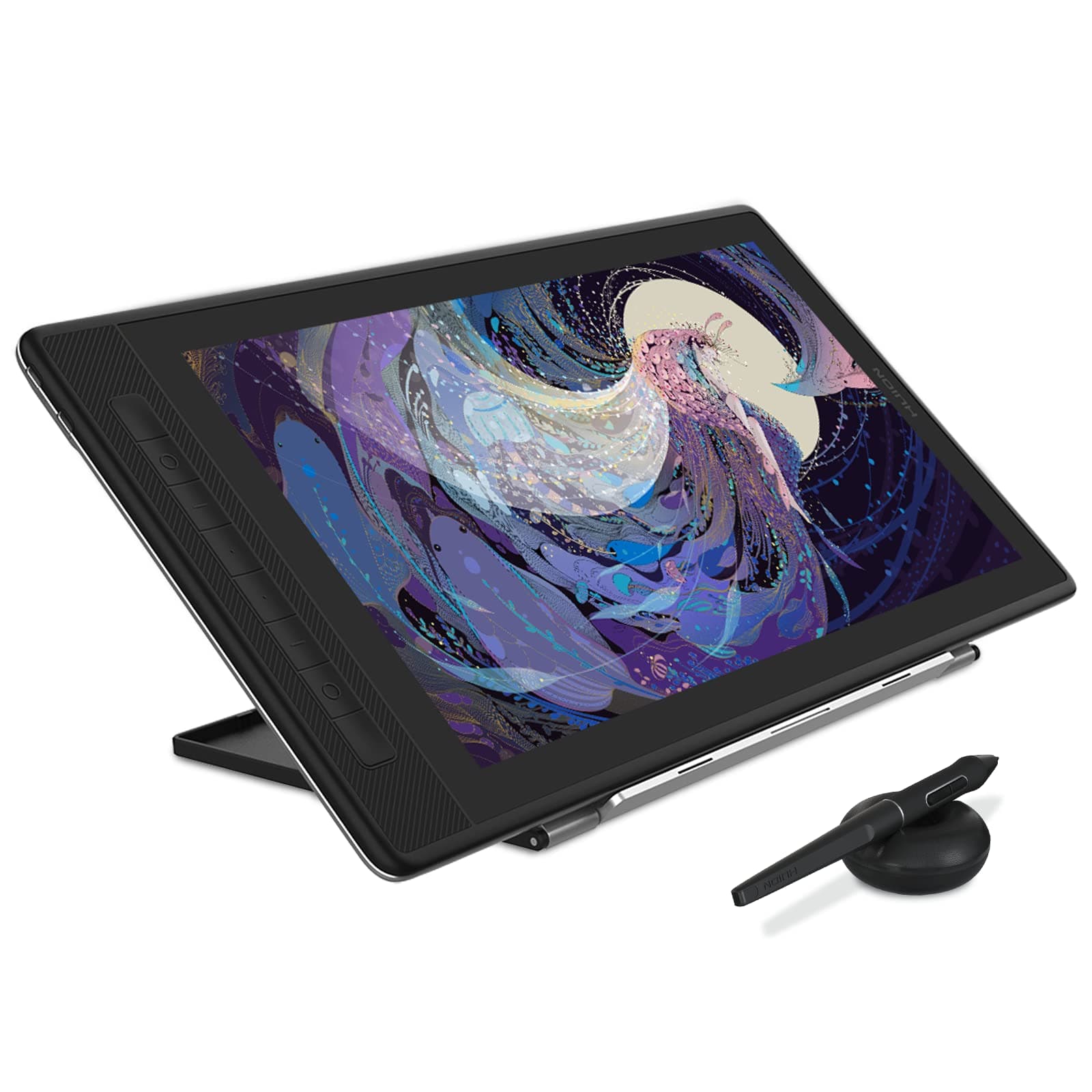 KAMVAS Pro 16 2.5K QHD Drawing Tablet with Screen QLED Full-Laminated Graphics Tablet with Battery-Free Pen, 15.8inch Digital Art Tablet Compatible with Mac, PC, Android & Linux