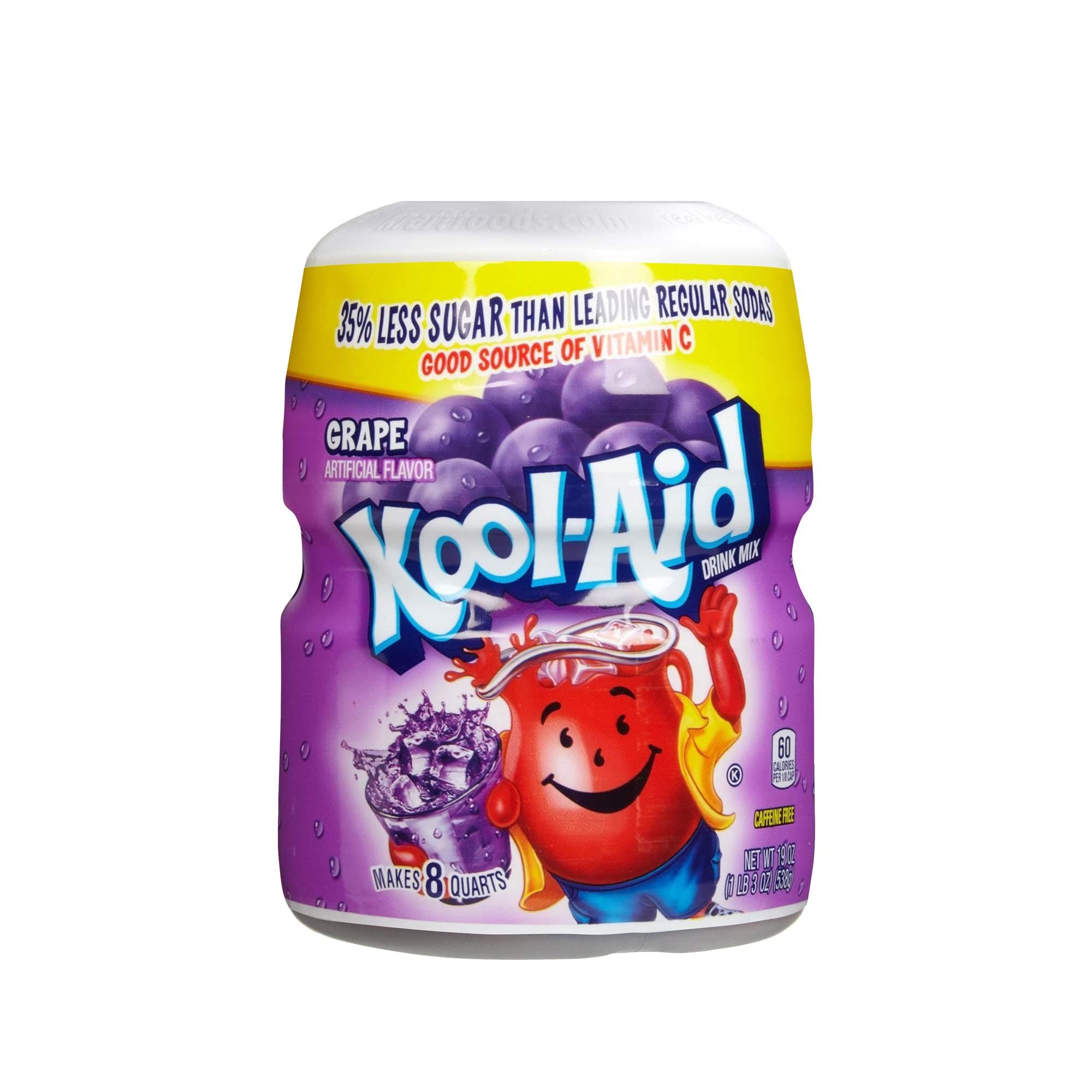 Kool Aid Grape Powdered Drink Mix 538g (19 OZ)