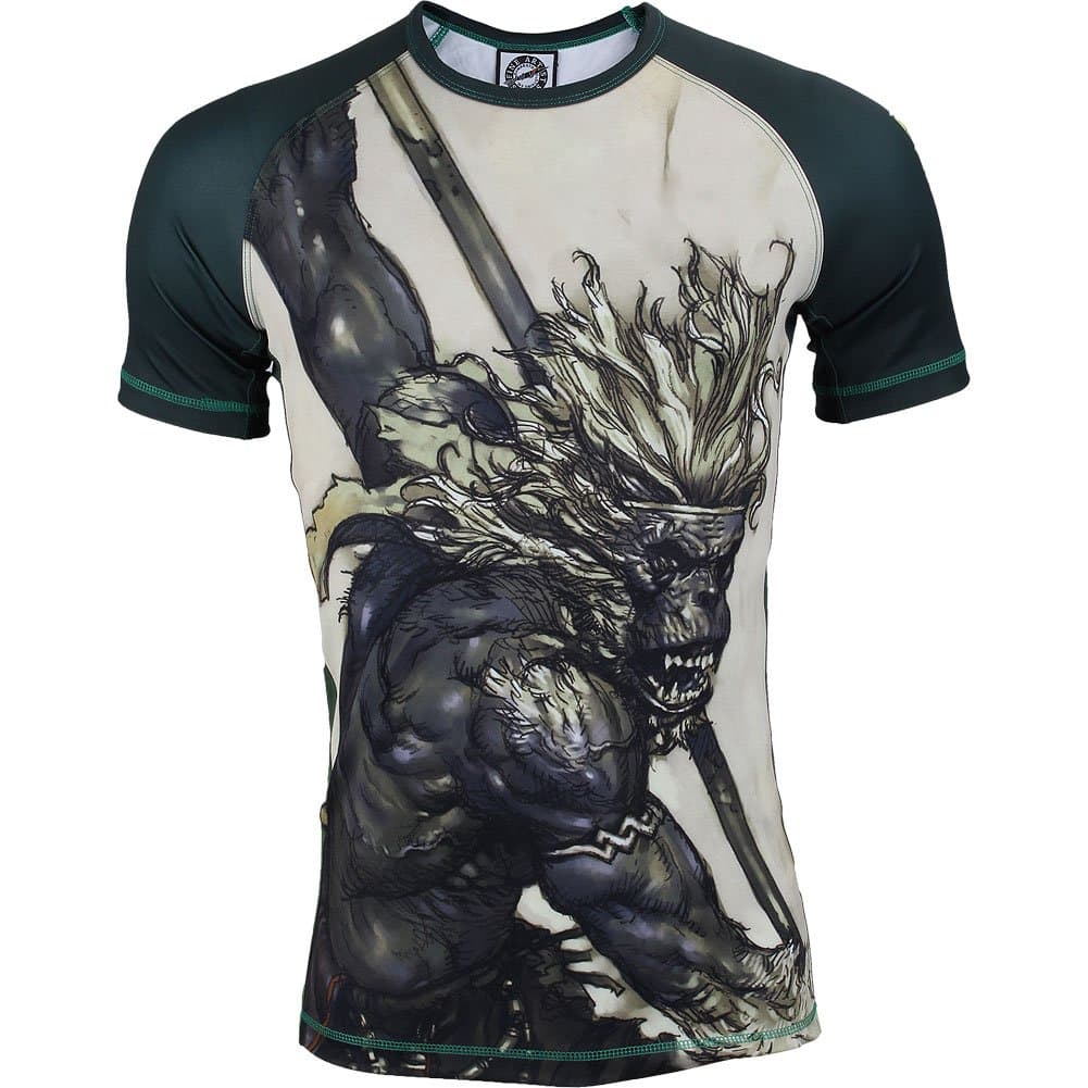 x Terada Monkey King Rashguard - Green-Medium