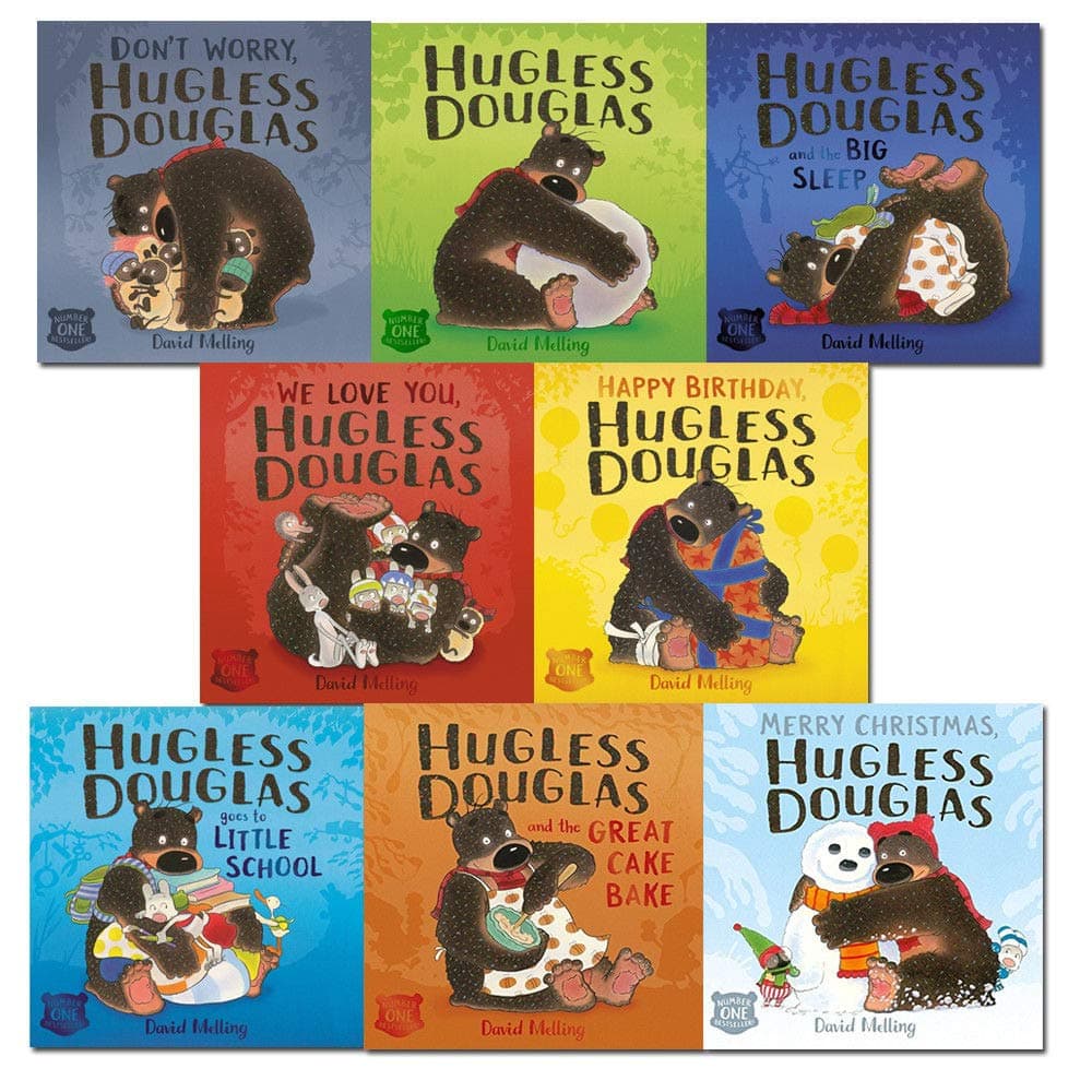 Hugless douglas collection 8 books set by david melling Paperback – 1 Jan. 2019
