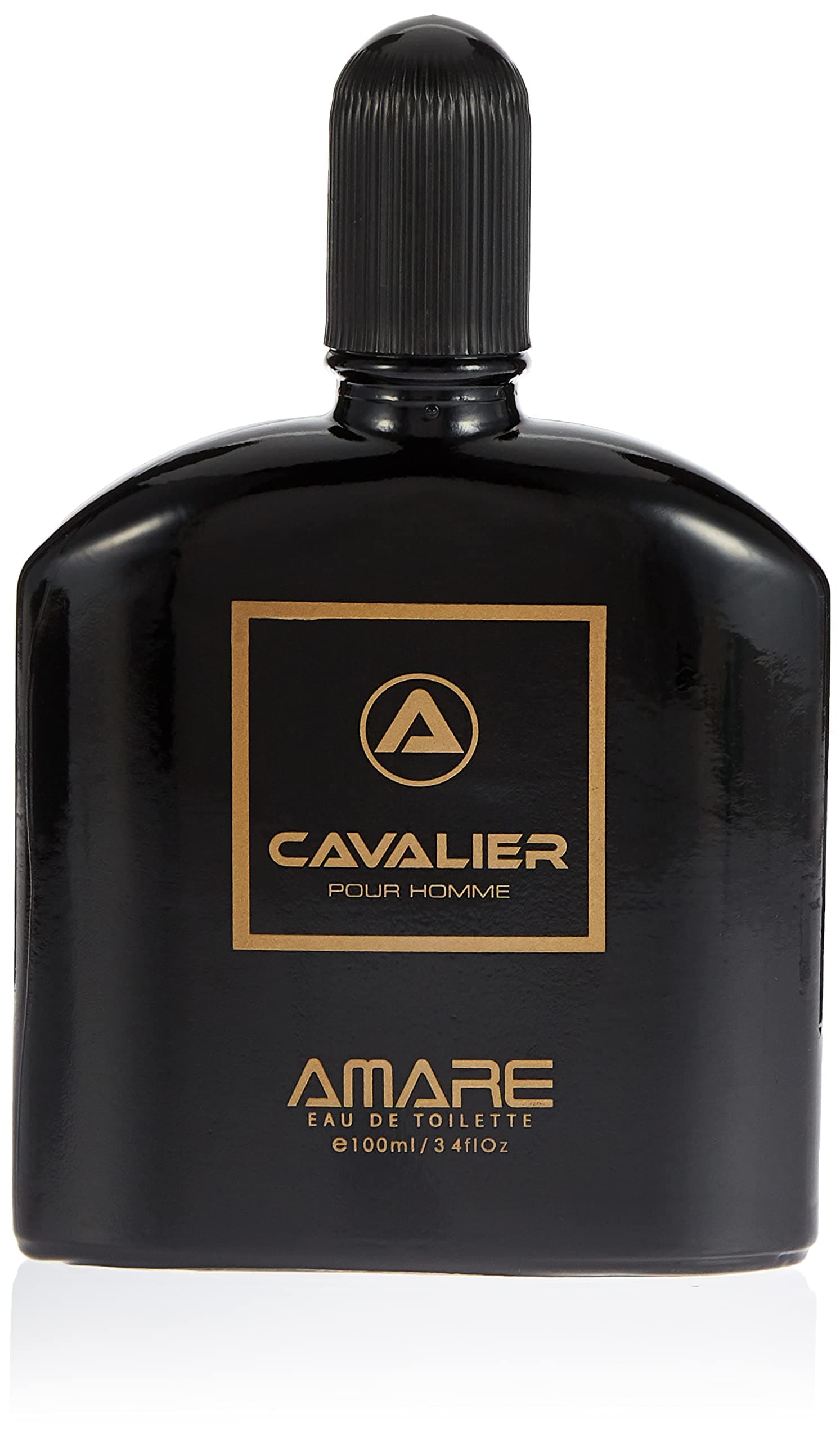 Cavalier - Eau de Toilette for Men - Exotic Oriental Scent with Rich Amber and Warm Spices - 100ml - Luxury Fragrance by AMARE