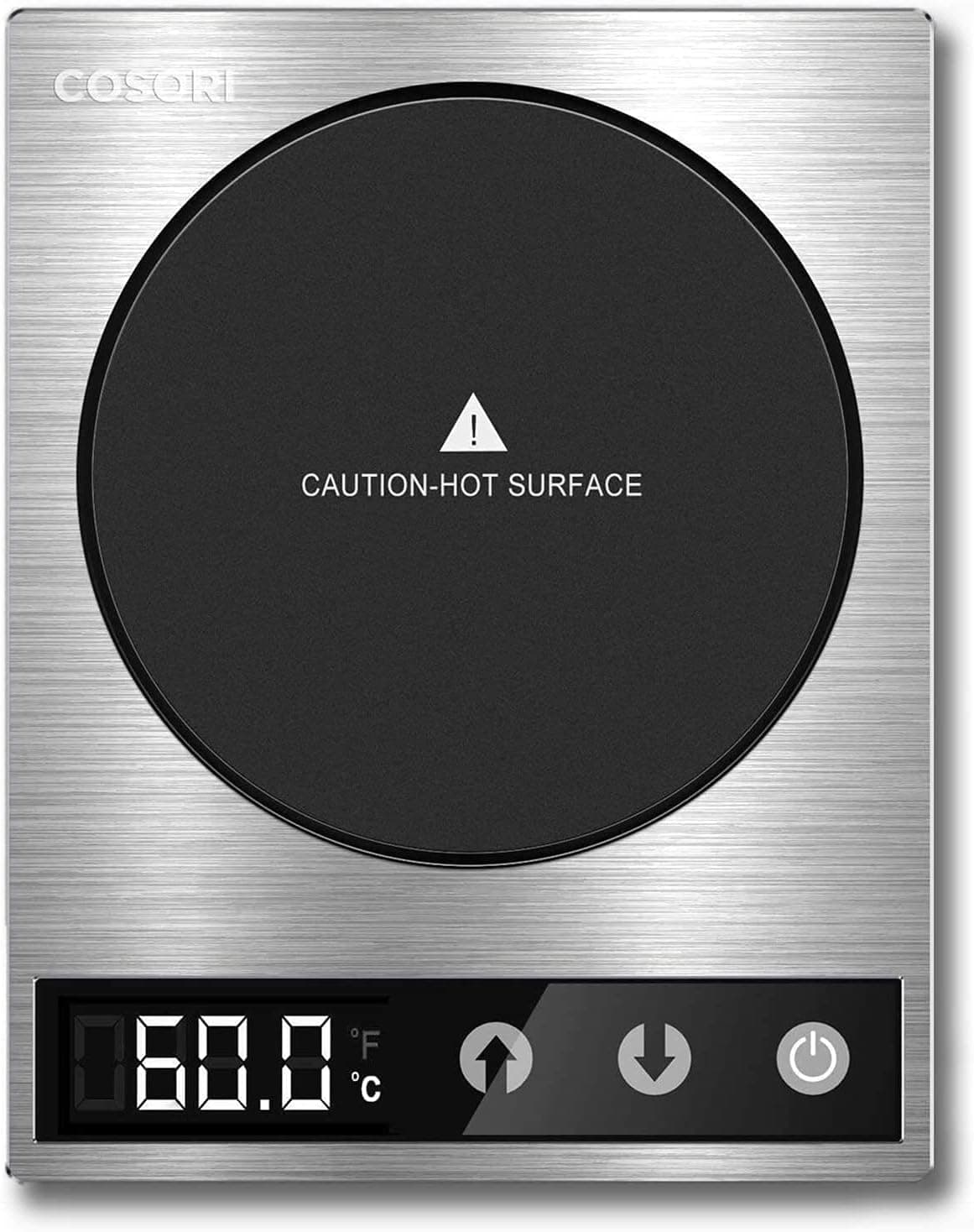 COSORI Pressure-Activated Mug Warmer & Coffee Warmer Temperature Setting with LCD Display