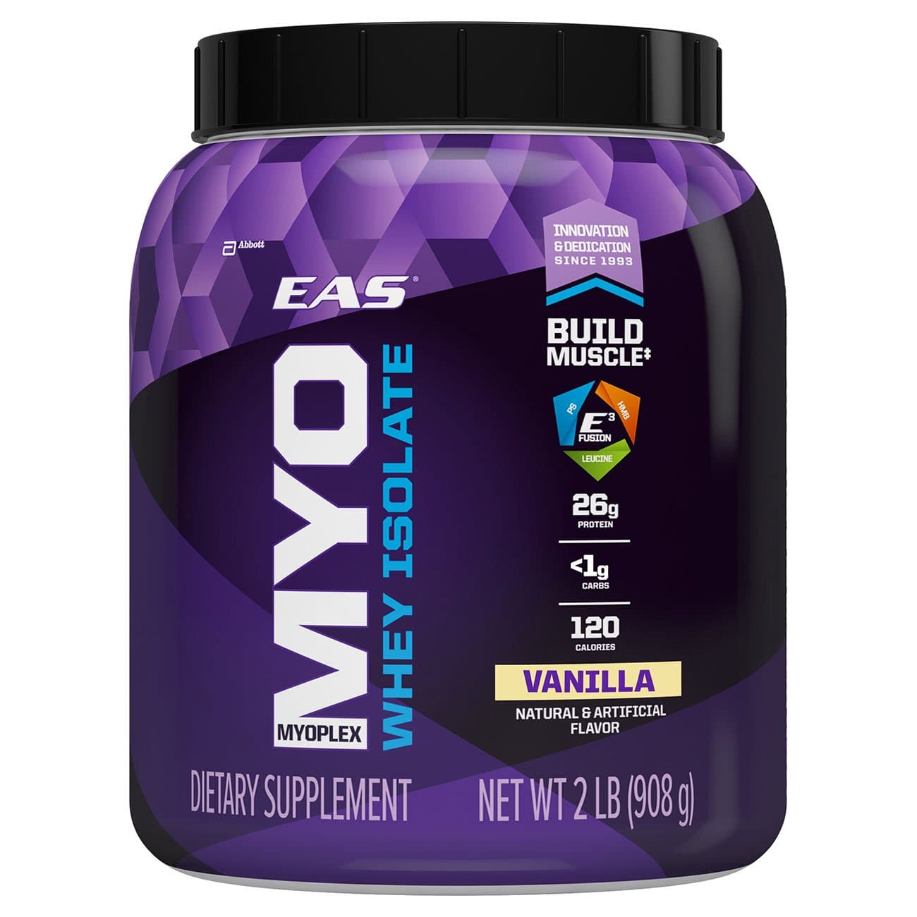 EAS Myoplex Whey Protein Isolate Powder - Vanilla - 2 lb