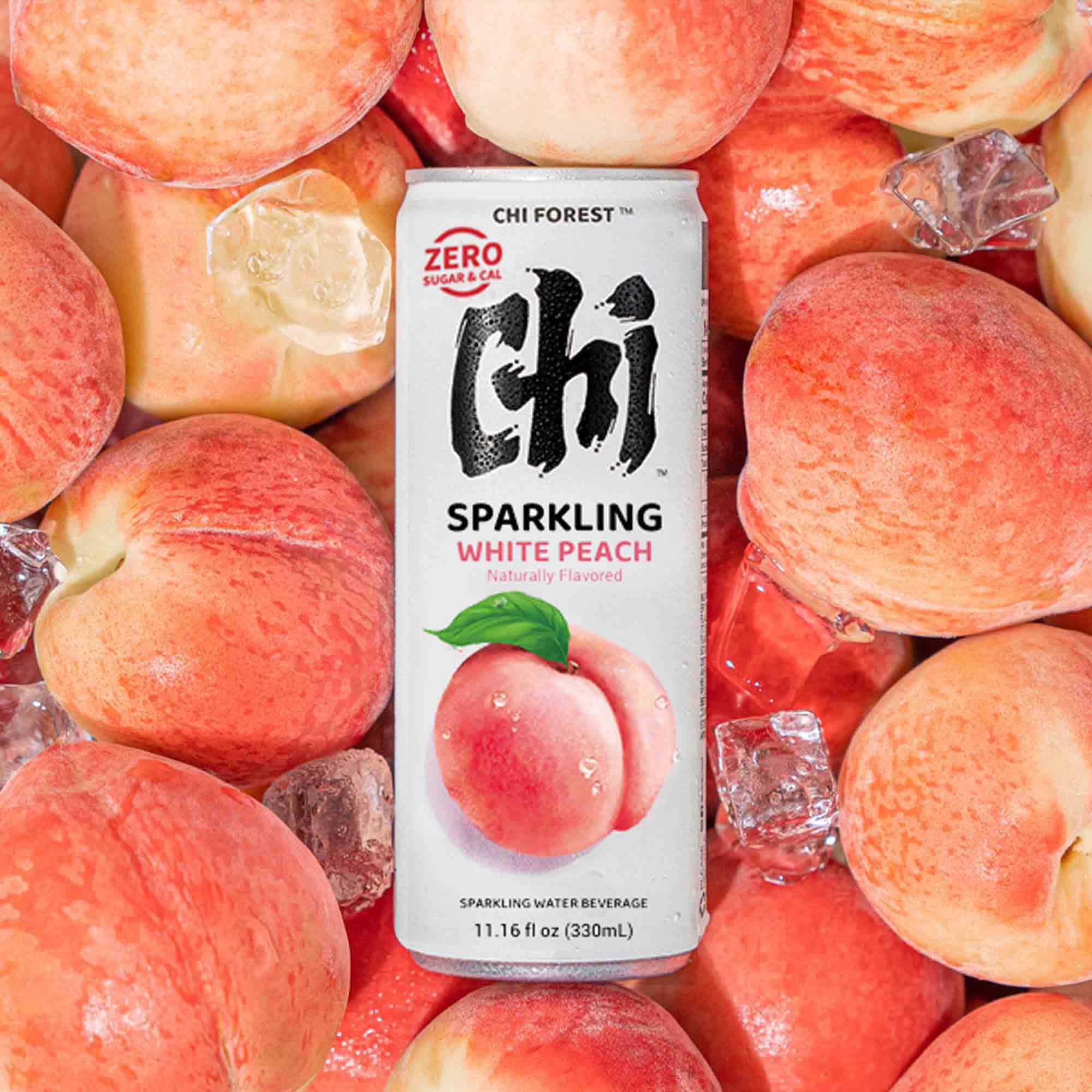 White Peach Sparkling Water