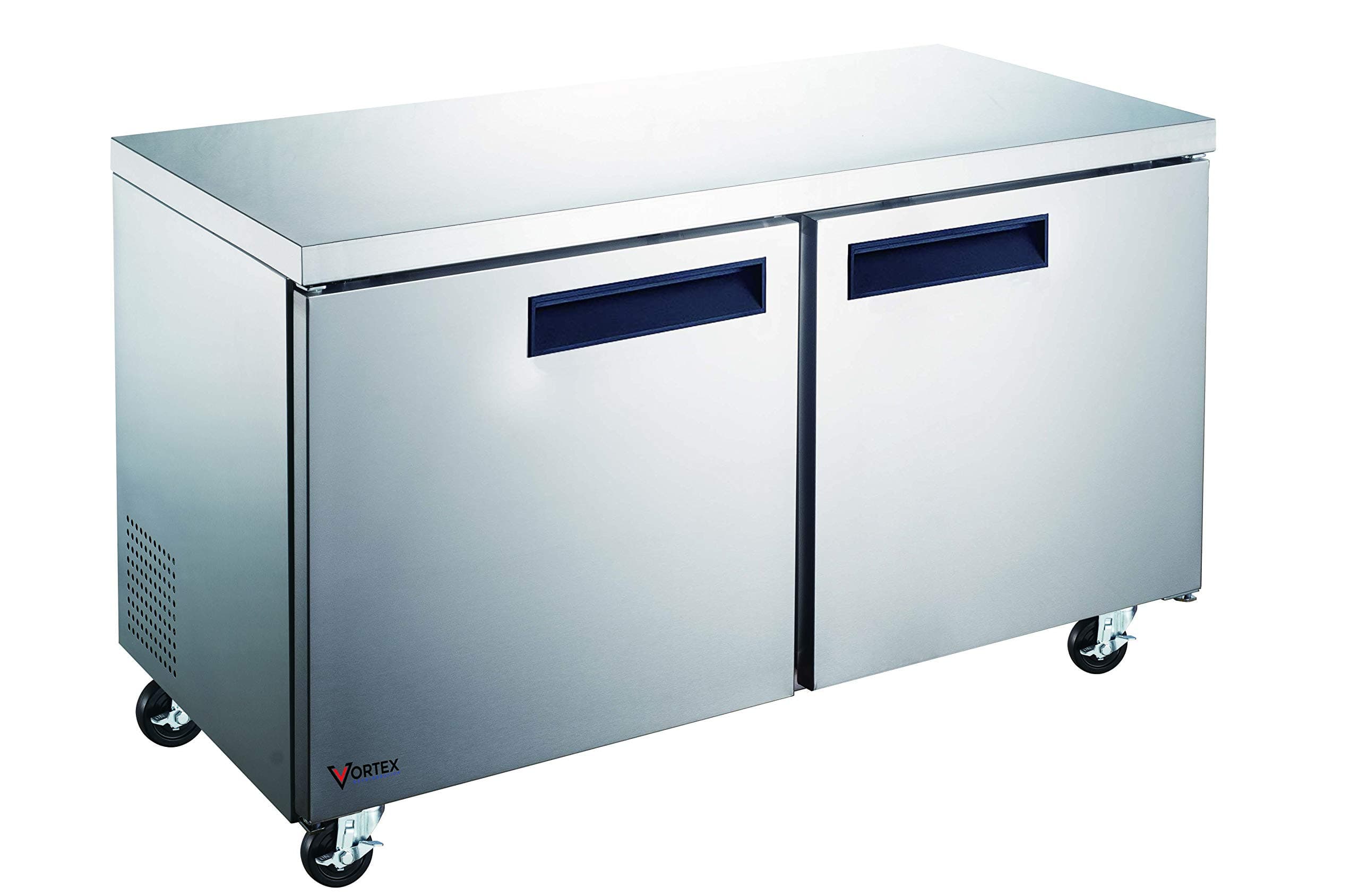 Vortex Refrigeration Commercial 2 Door 48" Under Counter Refrigerator - 12 Cu. Ft.