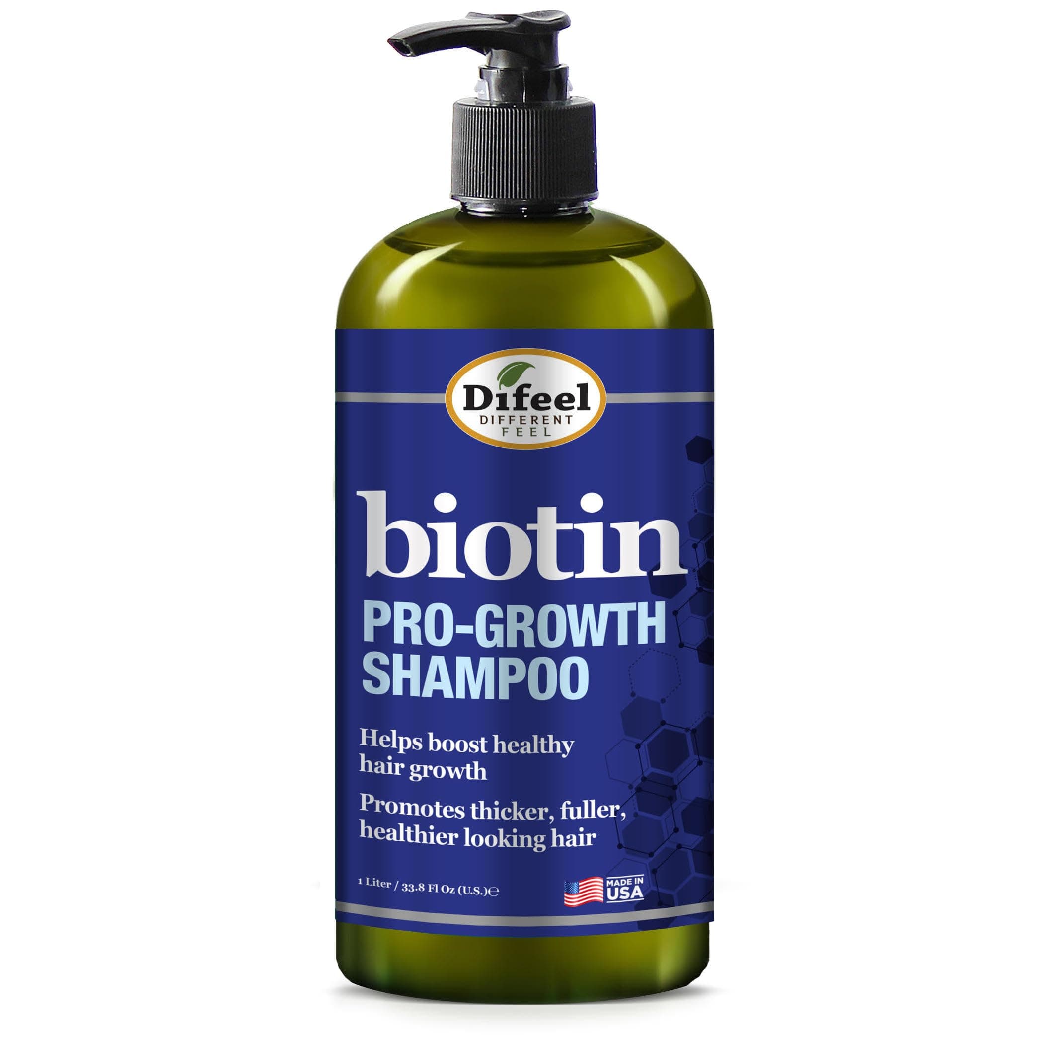 Pro-Growth Biotin Shampoo 33.8 oz. - Shampoo for Thinning Hair and Hair Loss with Biotin for Hair Growth
