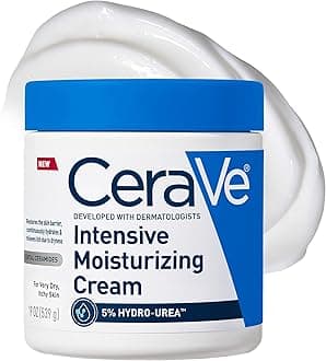 Intensive Moisturizing Cream, Body Moisturizer With Shea Butter, 72H Hydration + Skin Barrier Repair, Fragrance-Free Body Lotion For Extremely Dry Skin, 19oz