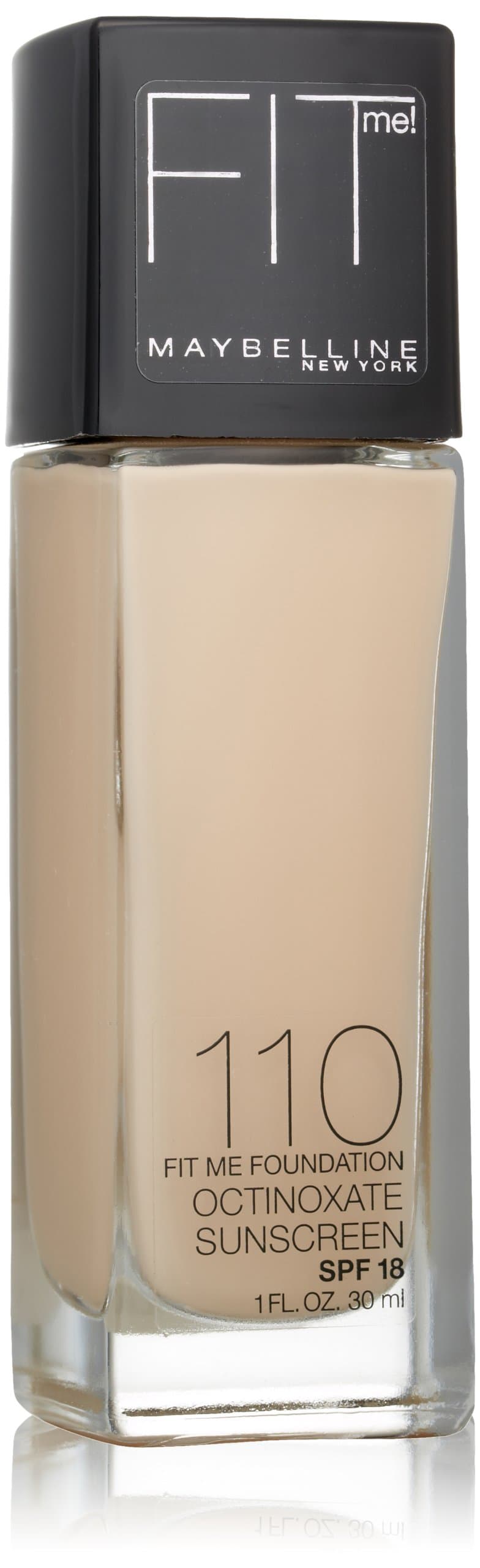 Fit Me Dewy + Smooth Foundation, Porcelain, 1 fl. oz. (Packaging May Vary)