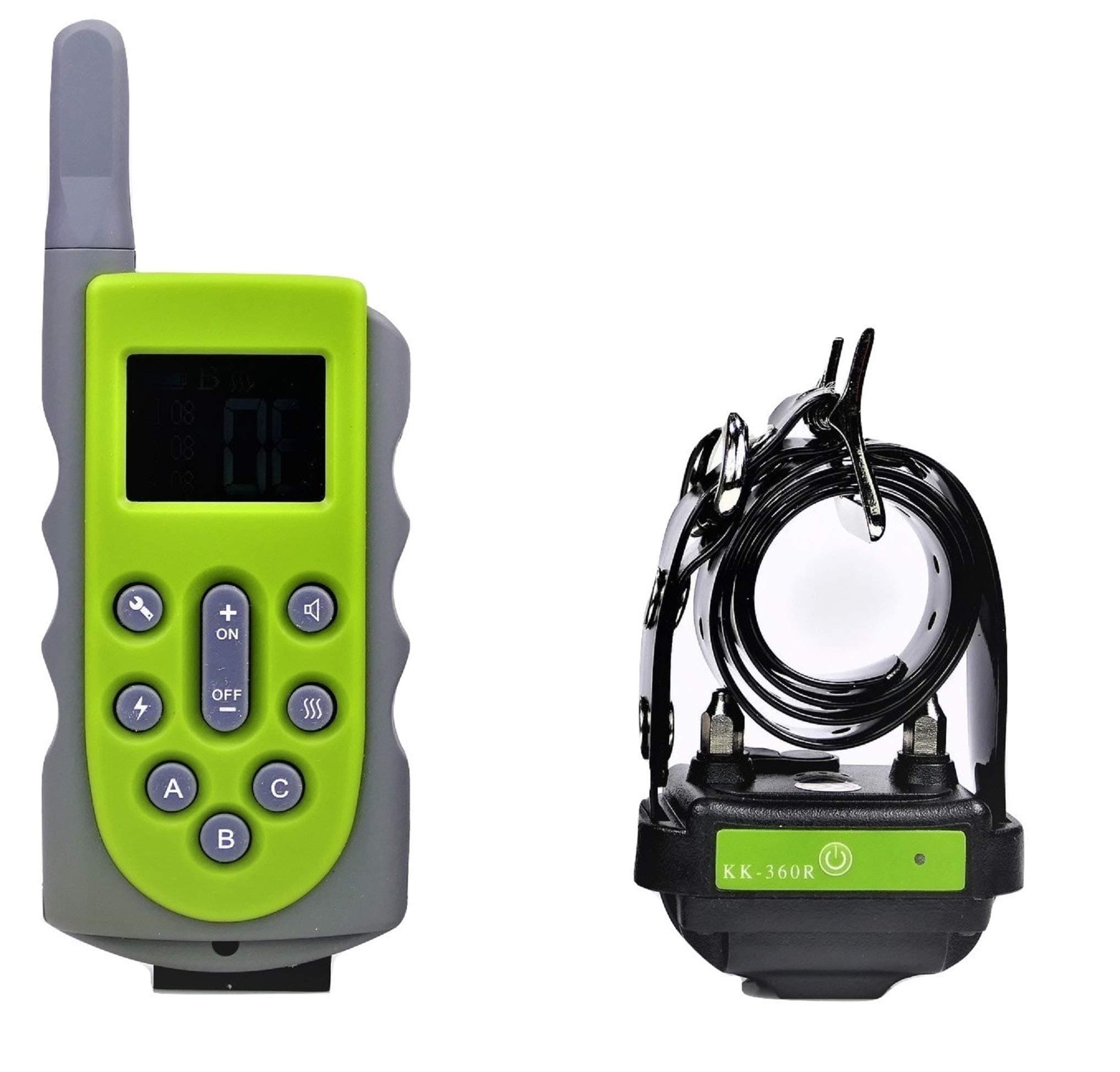 KOOLKANI 650 Yards Remote Dog Training Collar Obedience Trainer:Rechargeable Waterproof Collar w/10 Levels of Adjustable Static Stimulation,Beep Tone and Vibration (One-dog Trainer)