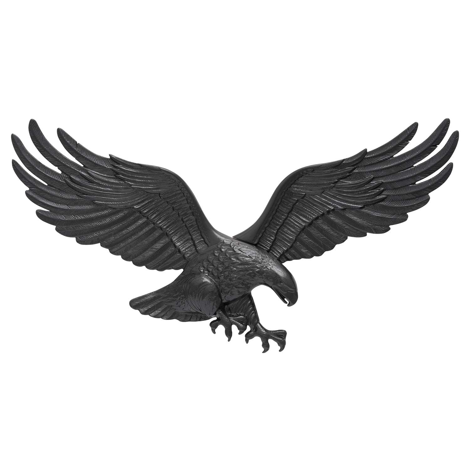 Products Decorative Wall Eagle, 29-Inch, Black