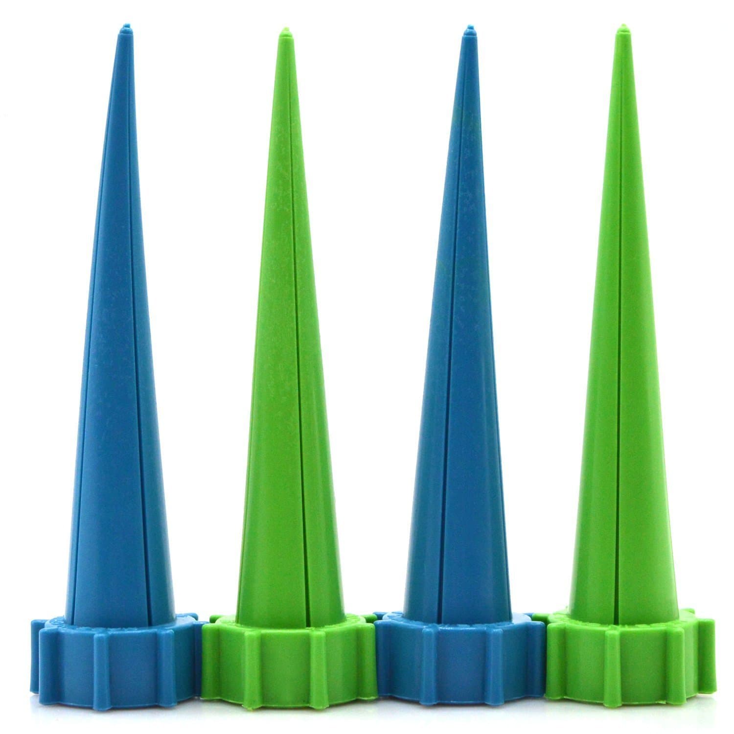 CRESHION Automatic Garden Cone Watering Spike, 4 PCS Plant Flower Control Drip Cone Bottle Irrigation System Care Your Flowers