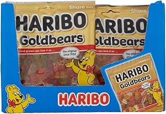 Haribo Gold Bears Bag 160 g (Pack of 6)