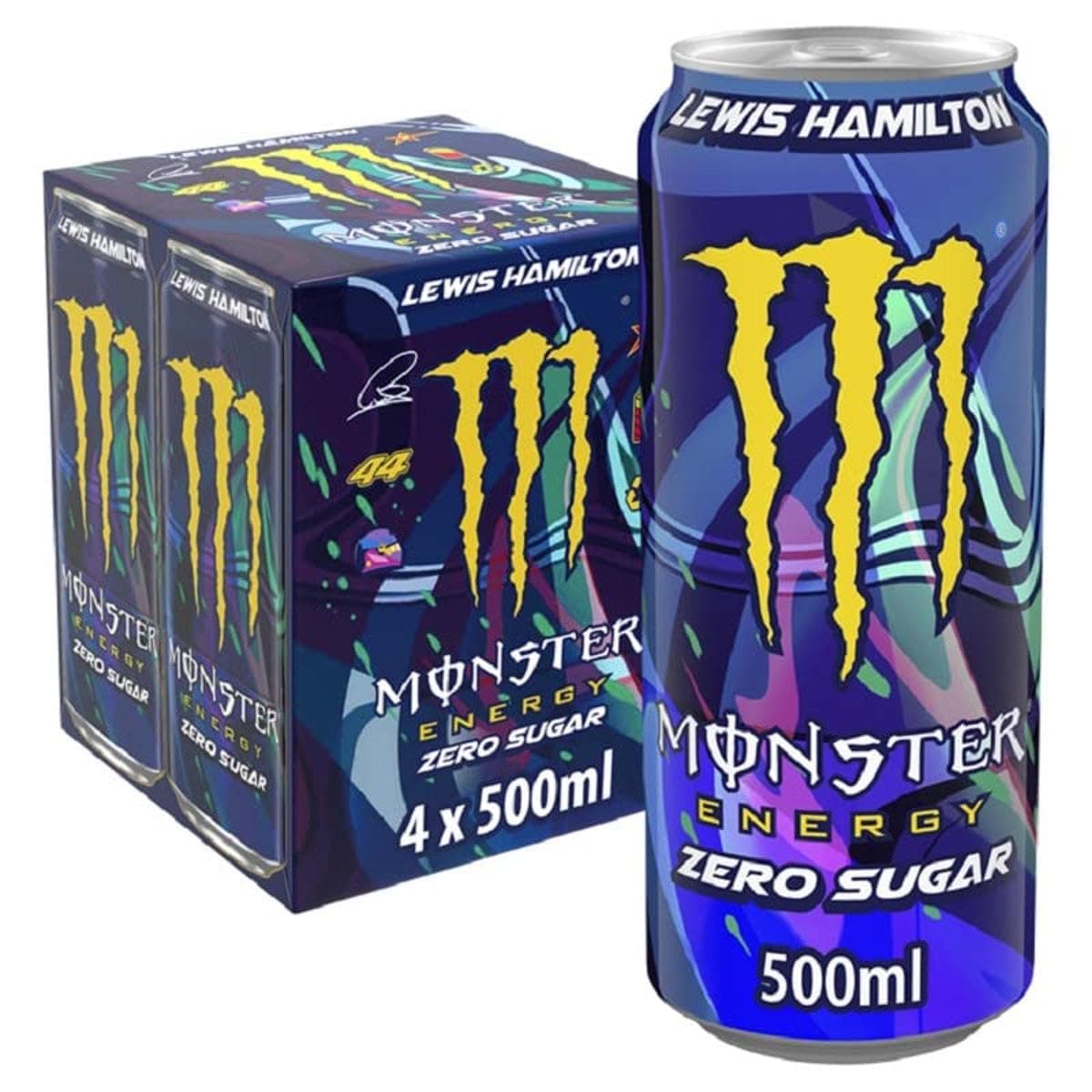 Monster Can Lewis Hamilton 500 ml (Pack of 4)