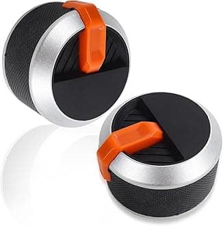 Gas Griddle Grill Orange Knobs Replacement for Blackstone 1666 1517 1554 1825 1836 Gas Griddle Knobs Walmart Knobs, 2 Burner Control Knob for Blackstone 17" 22" 28" 36" Griddle Accessories, 2 Pack