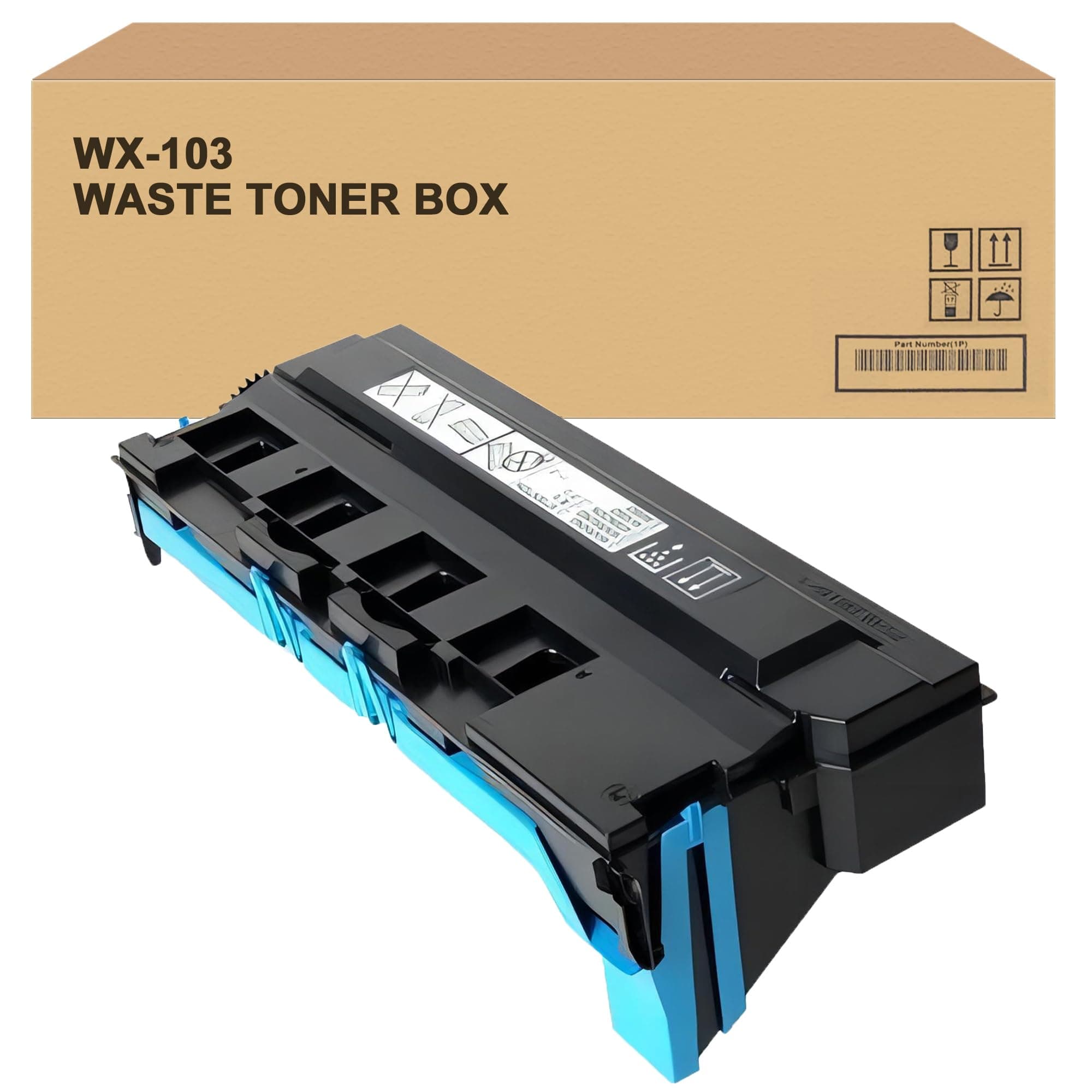LCL Compatible Waste Toner Container Replacement for Konica Minolta Bizhub C558 C658 C554 C308 C454 C368 C458 284 558 224 458 454 308 368 364 C284 C224 C364 C258 C554 C454 - WX103 WX-103 (1-Pack)