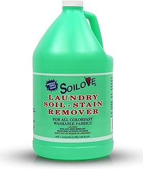 SOILOVE 1 Gallon Laundry Stain Remover Liquid – Powerful Soil, Blood, Grass, ...