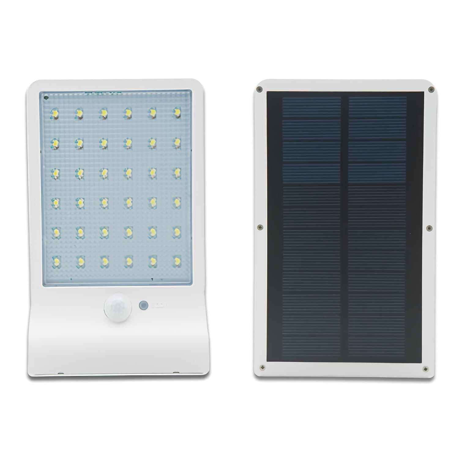 Solar Lights Outdoor, Patio Deck Lights 36 LEDs, Super Bright Outside Waterproof Motion Sensor Lights, Solar Powered Lighting for Yard, Backyard, Pathway & Driveway