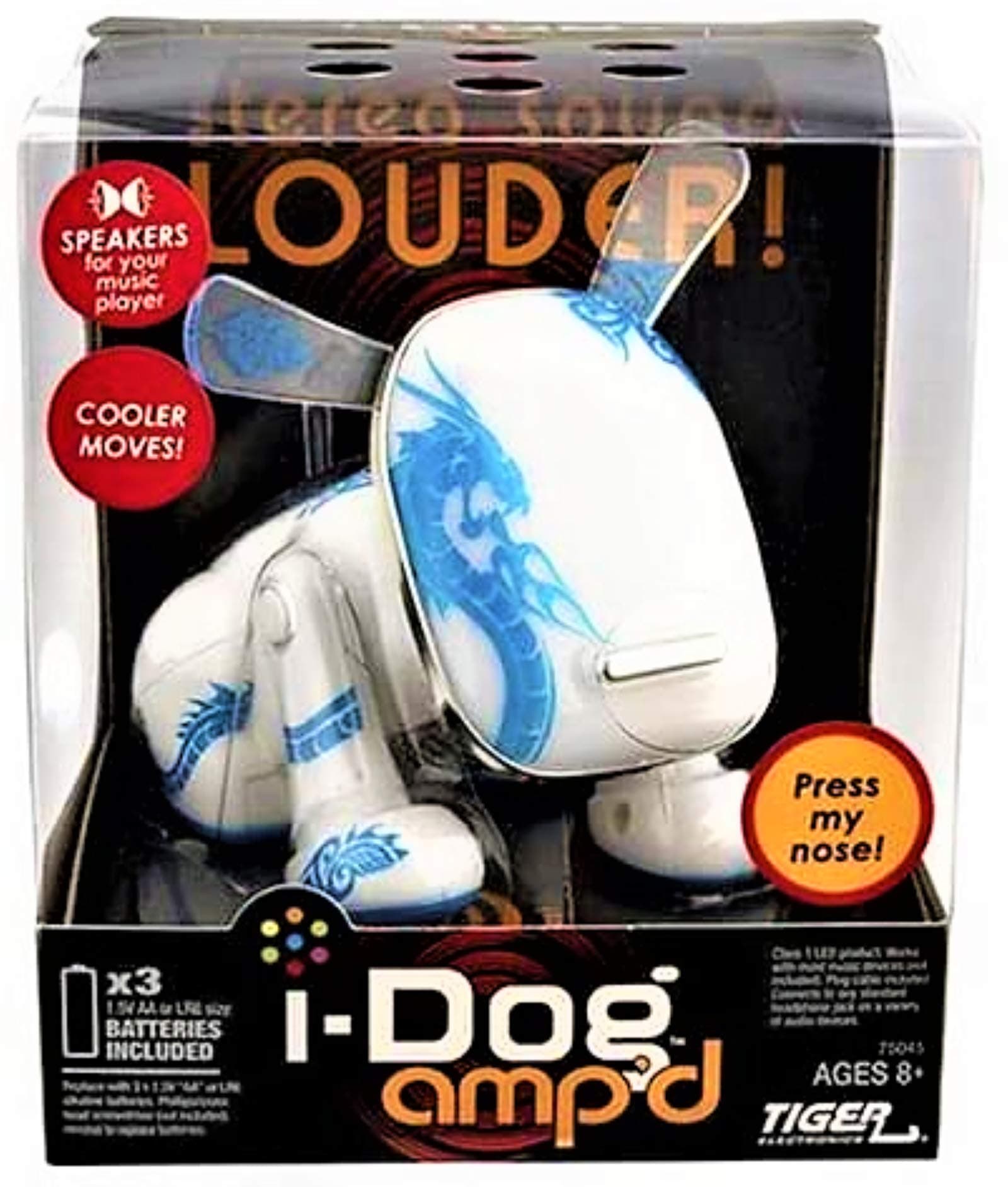 Hasbro I-Dog AMP'D - Blue Tattoo