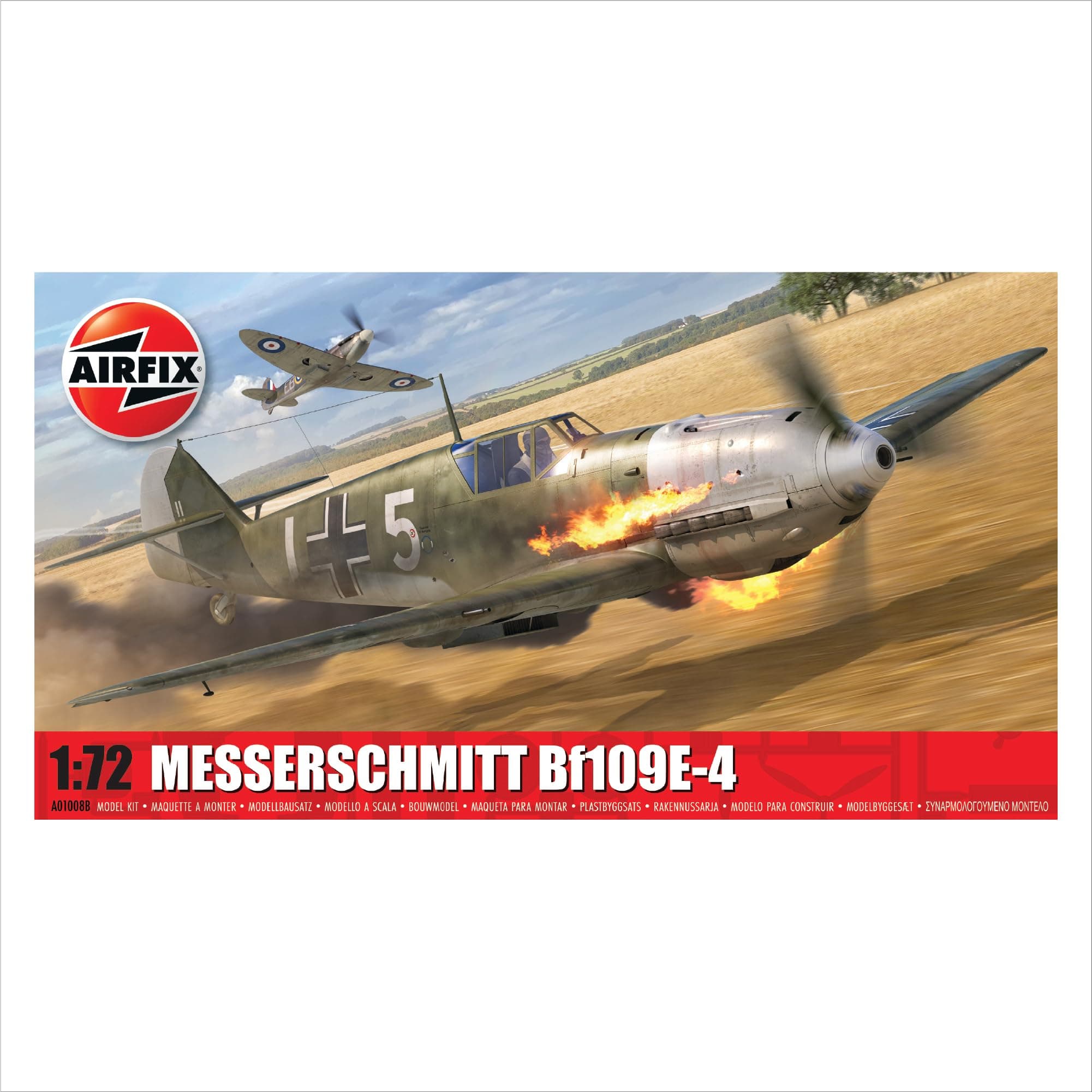 Airfix A01008B Messerschmitt Bf109E-4 Classic Kit Plastic model kits