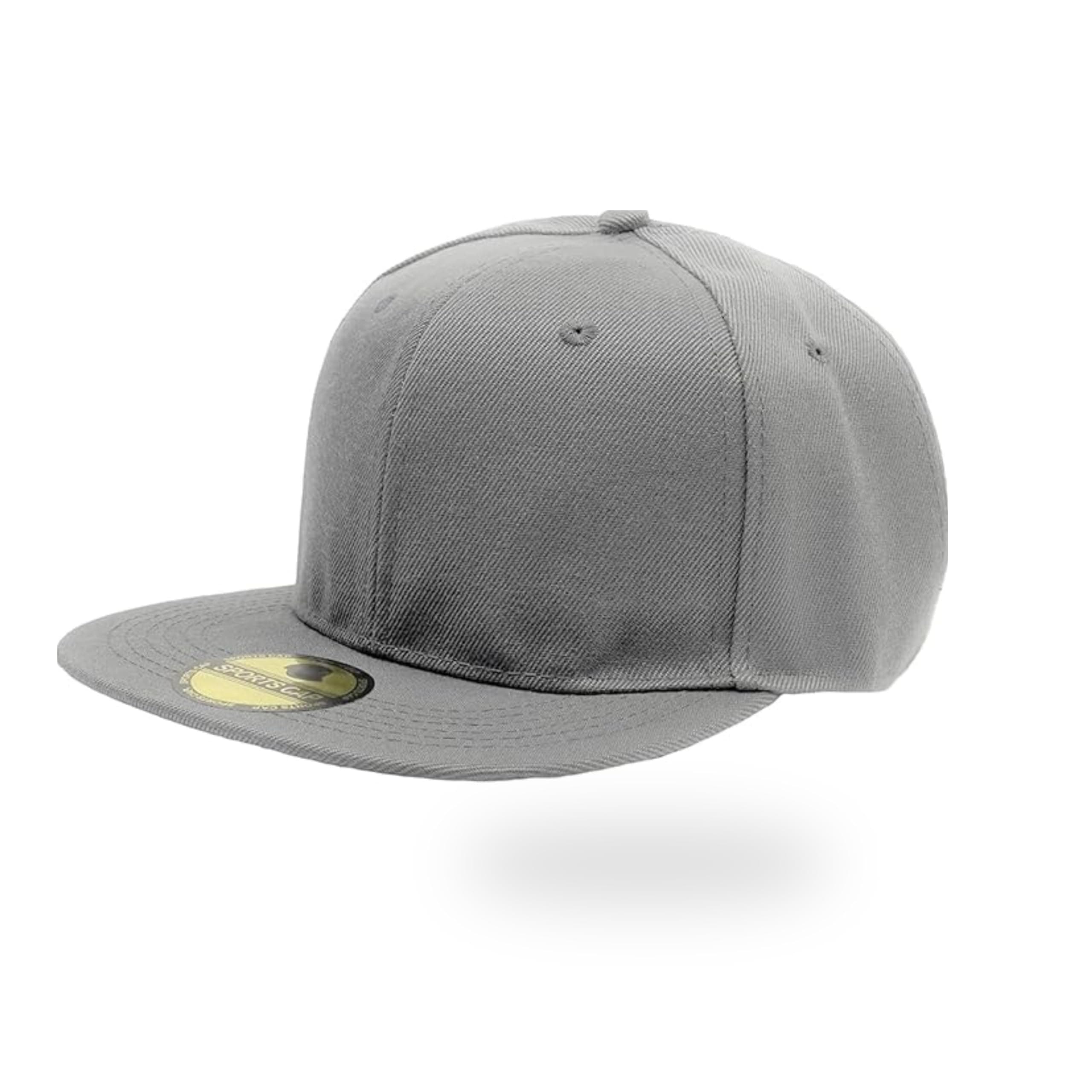 Snapback Cap for Men | Plain Snapback Cap | Hip-Hop Urban Swagger Snapback Cap for Men & Women | Flat Brim Hip-Hop Cap | Adjustable Hip Hop Caps | Street Fashion Cap