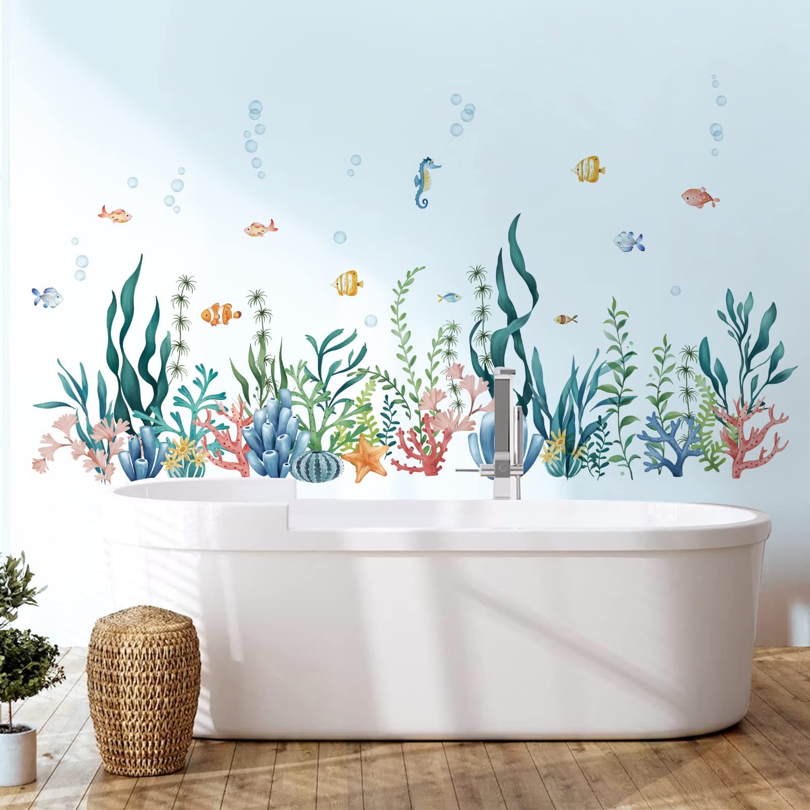 Under The Sea Seaweed Wall Decals