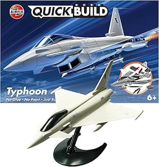 Airfix J6002 Quick Build Eurofighter Typhoon Aircraft Model Kit