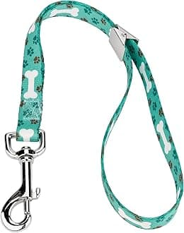 Country Brook Petz Dog & Pet 5/8 Inch Grooming Loop with Spring Loaded Clip - 18 Unique Designs for Grooming and Vet Tables (Oh My Dog)