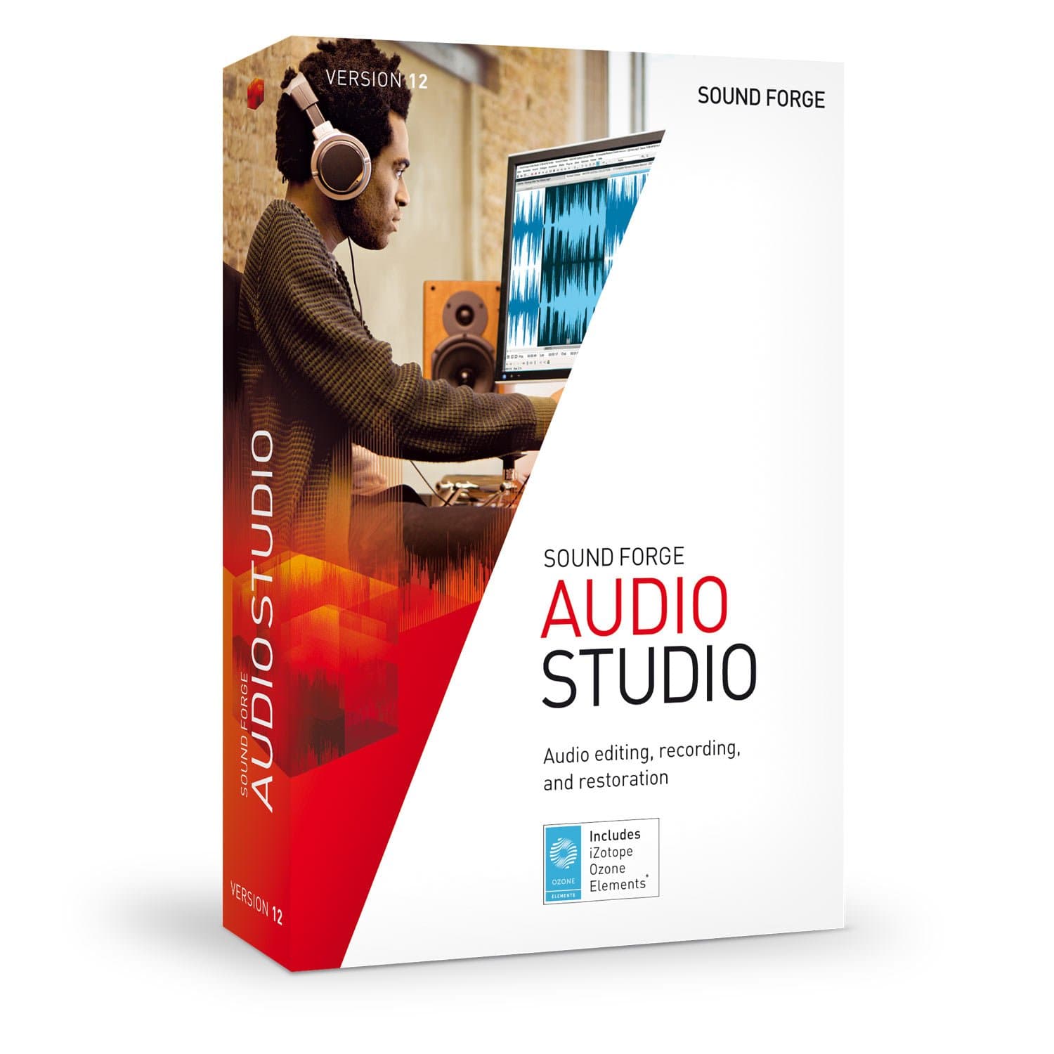 SOUND FORGE Audio Studio – Version 12 – audio editor including mastering plug-in