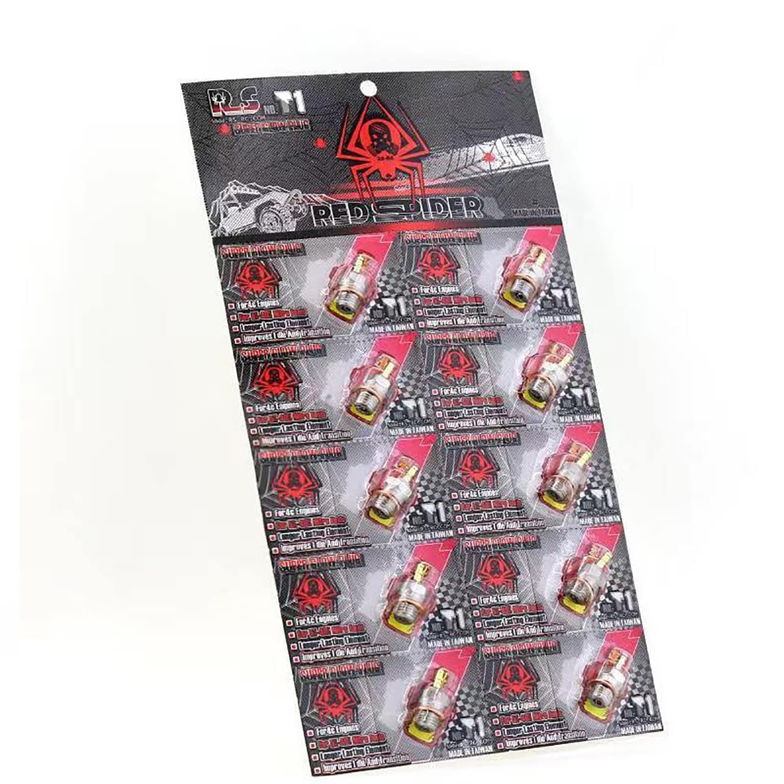 R.S 2PCS Spark Glow Plug T1 for RC Car Truck Nitro Engine Remote Control Cars Compatible with Car Model Boat Model Level 16-28