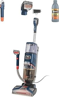 Shark CarpetXpert Deep Clean Carpet Cleaner with Built-In Stain & Spot Remover & 3 Tools, Remove Dirt & Grime, Fast Drying, Lightweight, 2.3L. 960W, EXCM Series Base Detergent, Blue, EX150UK