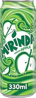 Mirinda Green Apple, Carbonated Soft Drink, Can, 330 ml