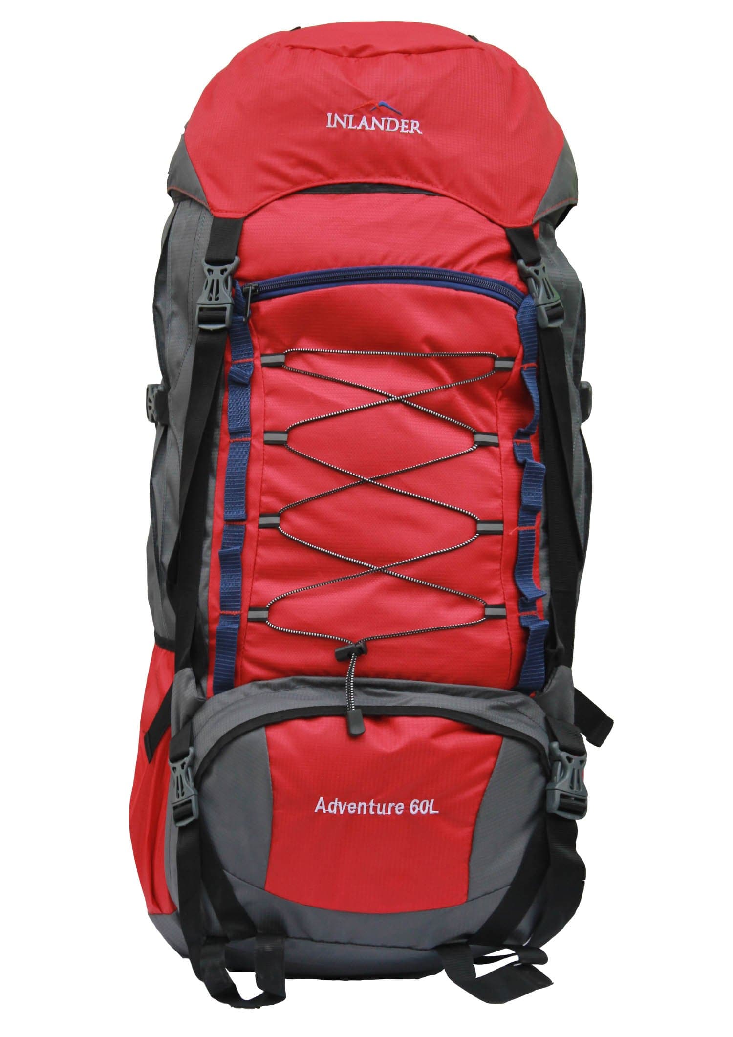 INLANDER 60 Ltrs Red Rucksack (6001RD)