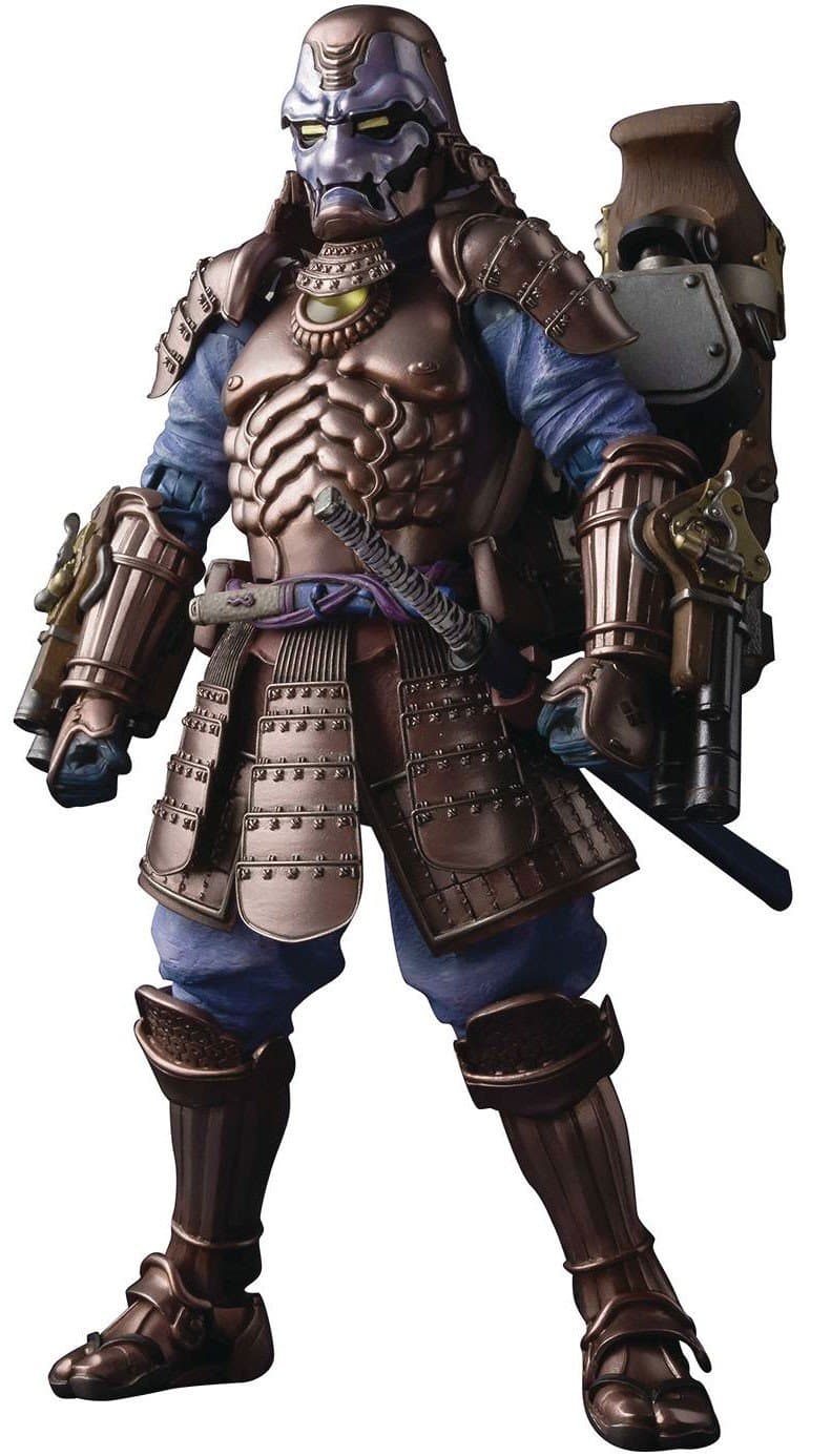 Bandai Tamashii Meisho Manga Realization Koutetsu Samurai War Machine Action Figure, Multicolor