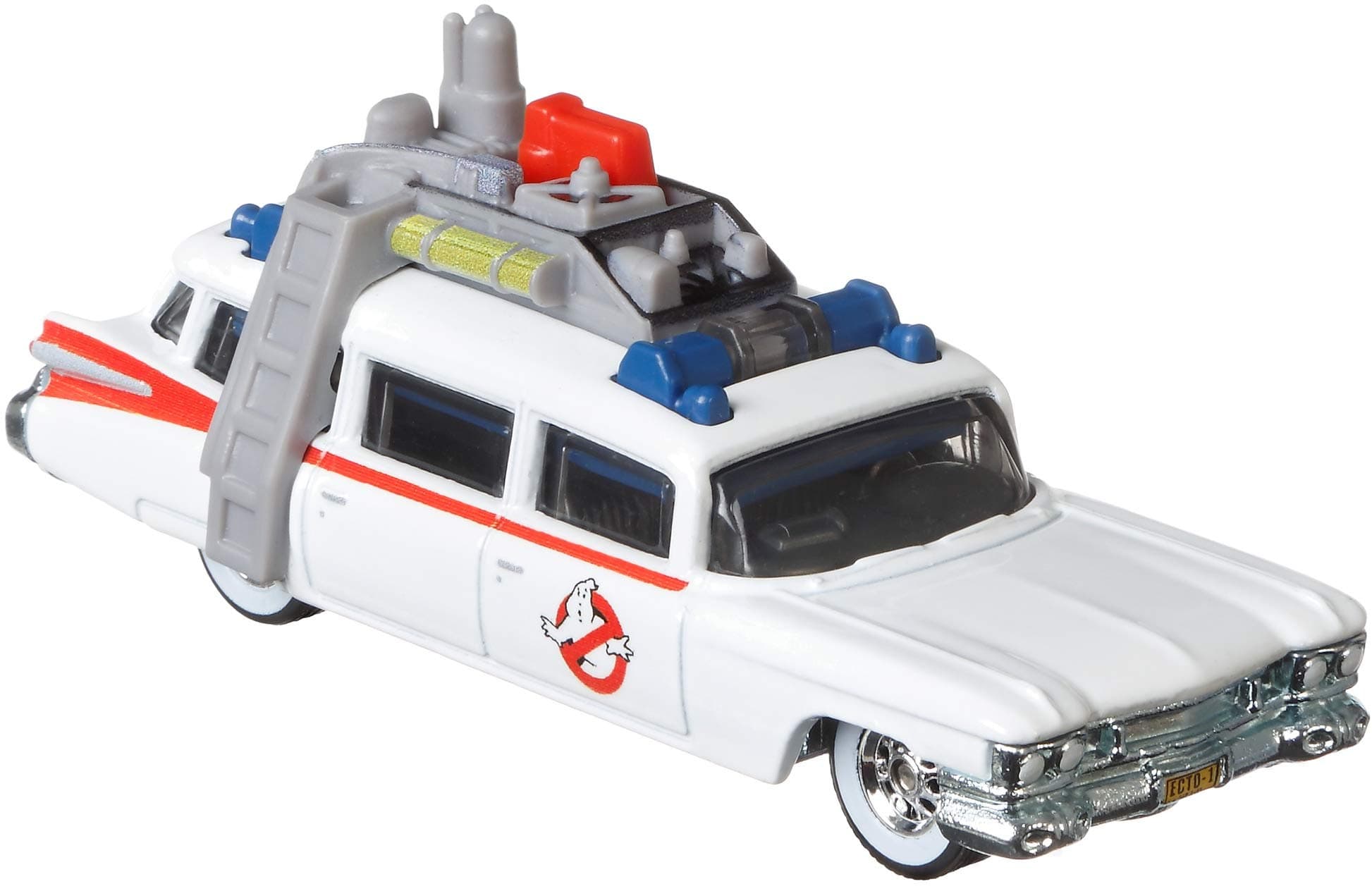 Ghostbusters Ecto-1 1:64 Scale Car Toy for Kids, Collectors & Fans