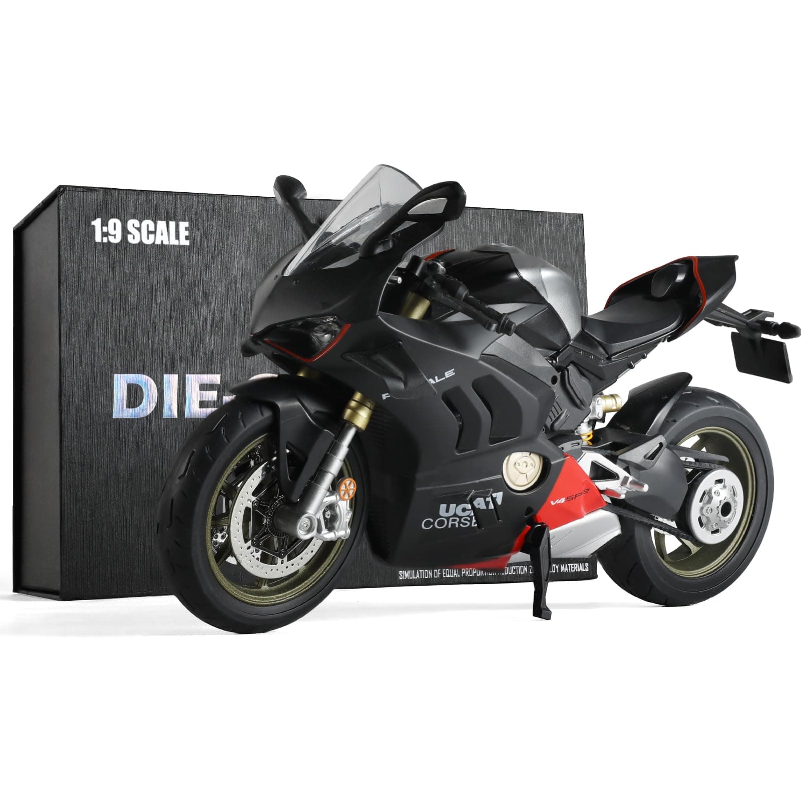 1:9 Motorcycle Model for Ducati Panigale V4 SP2 Metal Die-cast Motorcycle Model Moto Classic Collection for Adult