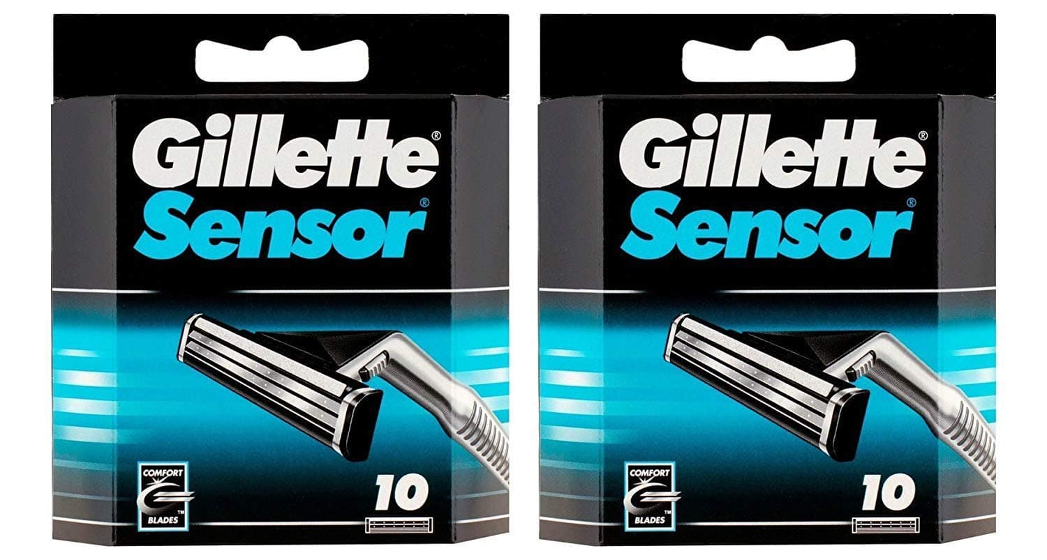 Sensor excel razor blade pack of 10