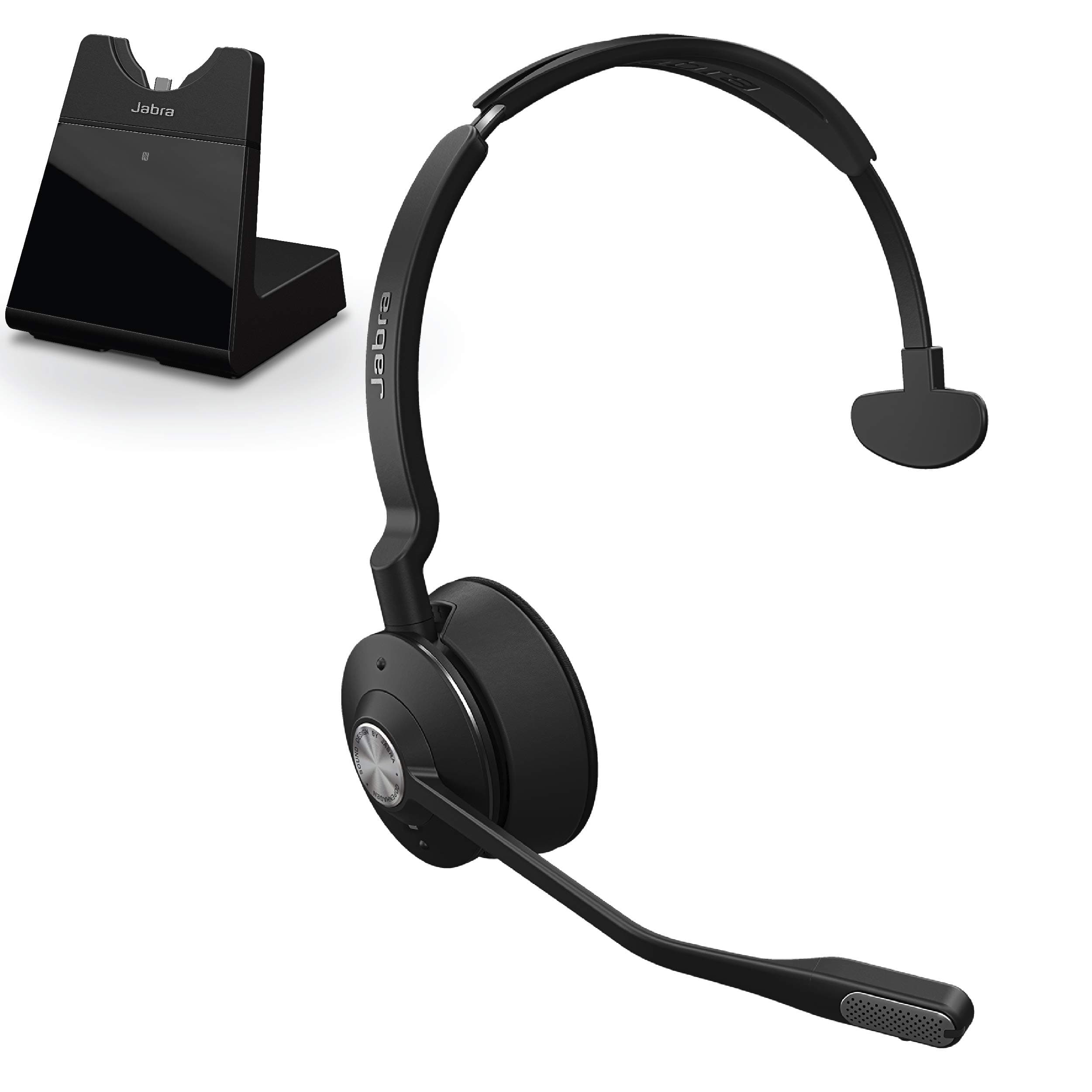 Engage 75 Wireless Headset, Mono – Telephone Headset with Industry-Leading Wireless Performance, Advanced Noise-Cancelling Microphone, Call Center Headset with All Day Battery Life