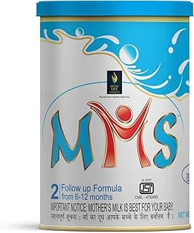 British Life Sciences MMS Stage 2 Infant Milk Powder|Follow-up Formula from 6-12 Months|Supports Healthy Baby Growth|Easy on Stomach|Omega 3 & Omega 6|Wholesome Baby Food|No added sugar|400g