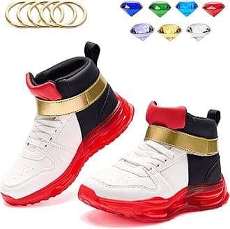 White Black Sneakers for Boys Girls Fashion Walking Shoes