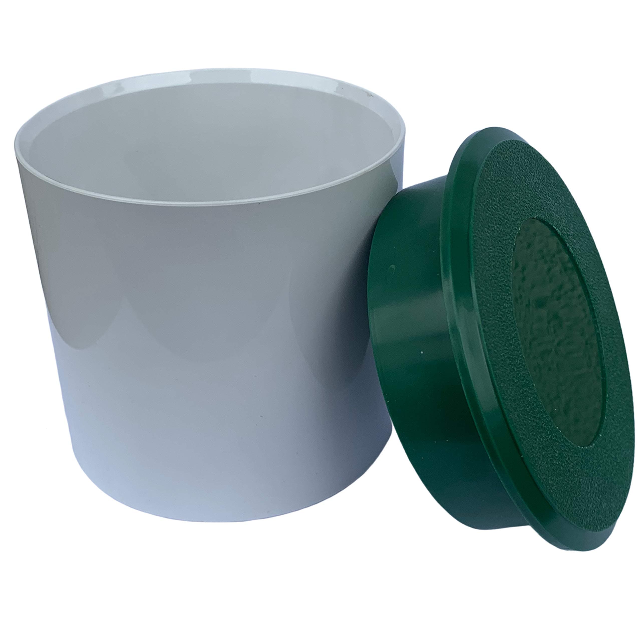 ABS Plastic Golf Cup Cover - Golf Hole Cover Fits Any Standard PGA or USGA Putting Green Golf Hole Cup. Great Addition to Your Backyard Practice Putting Green Cups and Flags