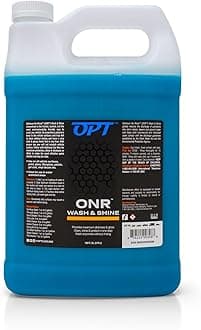 Optimum No Rinse Wash and Shine Version 5 - ONR Rinseless Car Wash Soap for Auto Detailing, Use On Paint, Ceramic Coatings, Glass, Interior (1 Gallon)