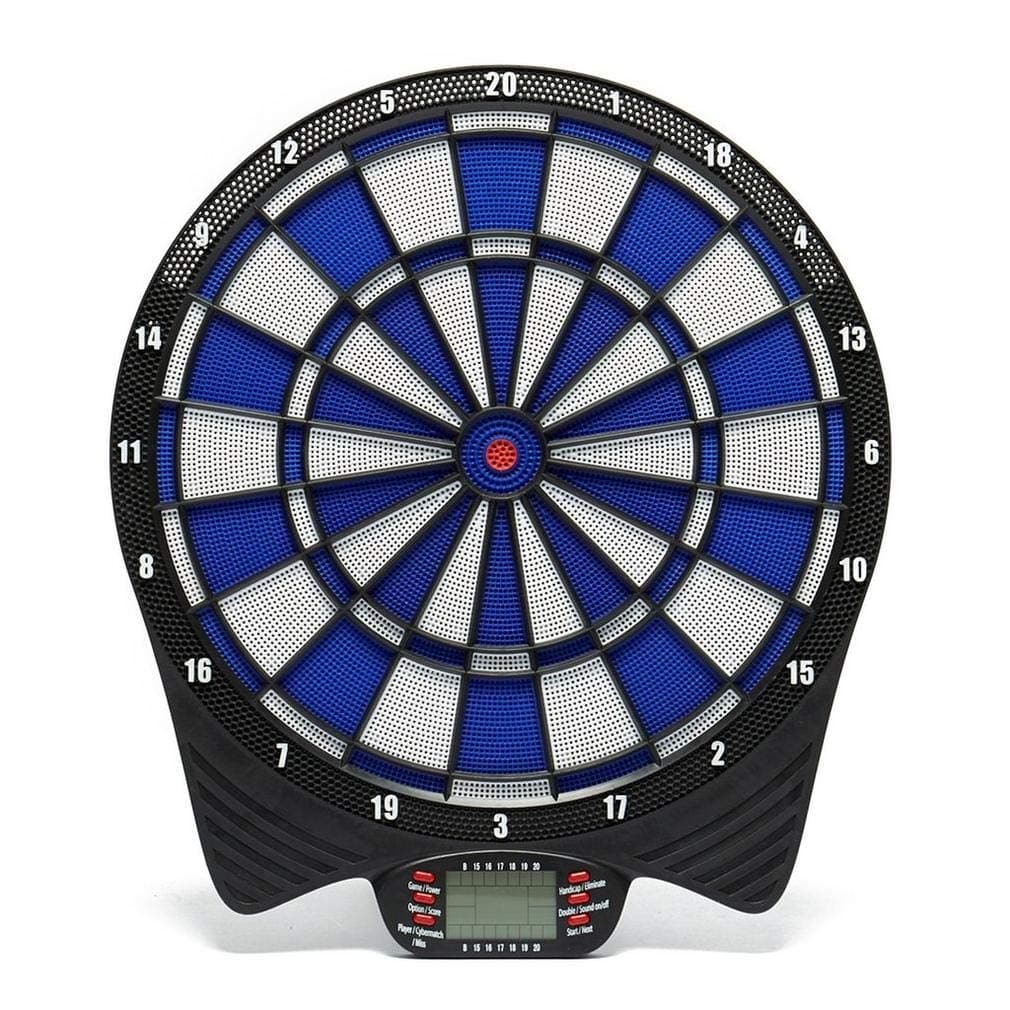Unicorn Electronic Soft Tip Dartboard Darts Board | 25 Games with 176 Variations | Automatic LCD Scoring Display | includes 6 Darts