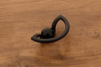 HARMONUS Knobs for Drawer & Cabinets Set Knob,Black Wardrobe Kitchen Door Pull Handle Knobs Square Shape Drawer Knob - (KNOBS-194- Pack of 2)