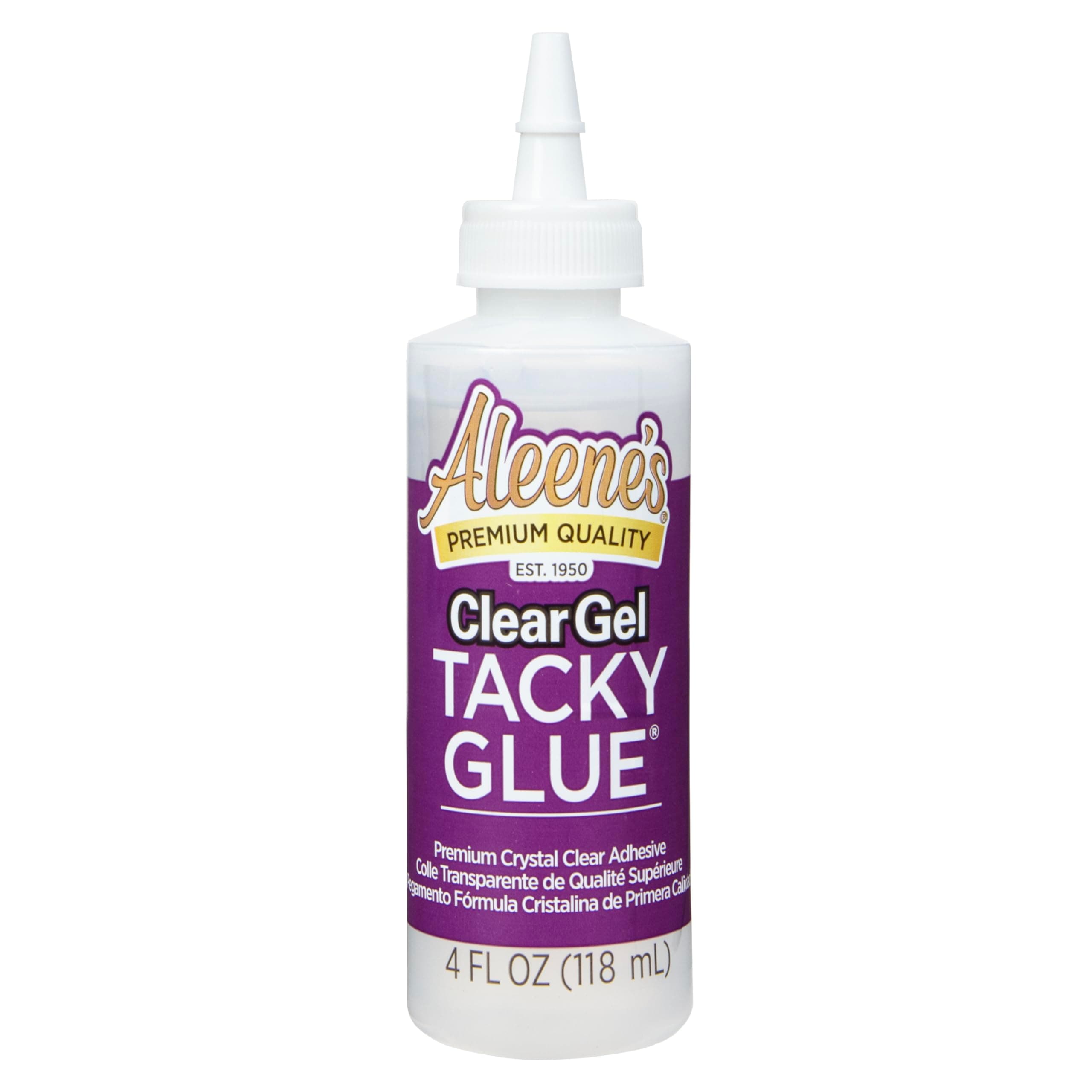 AR6-2 Clear Gel Tacky Glue, 4 oz., 4 oz., Multicolor